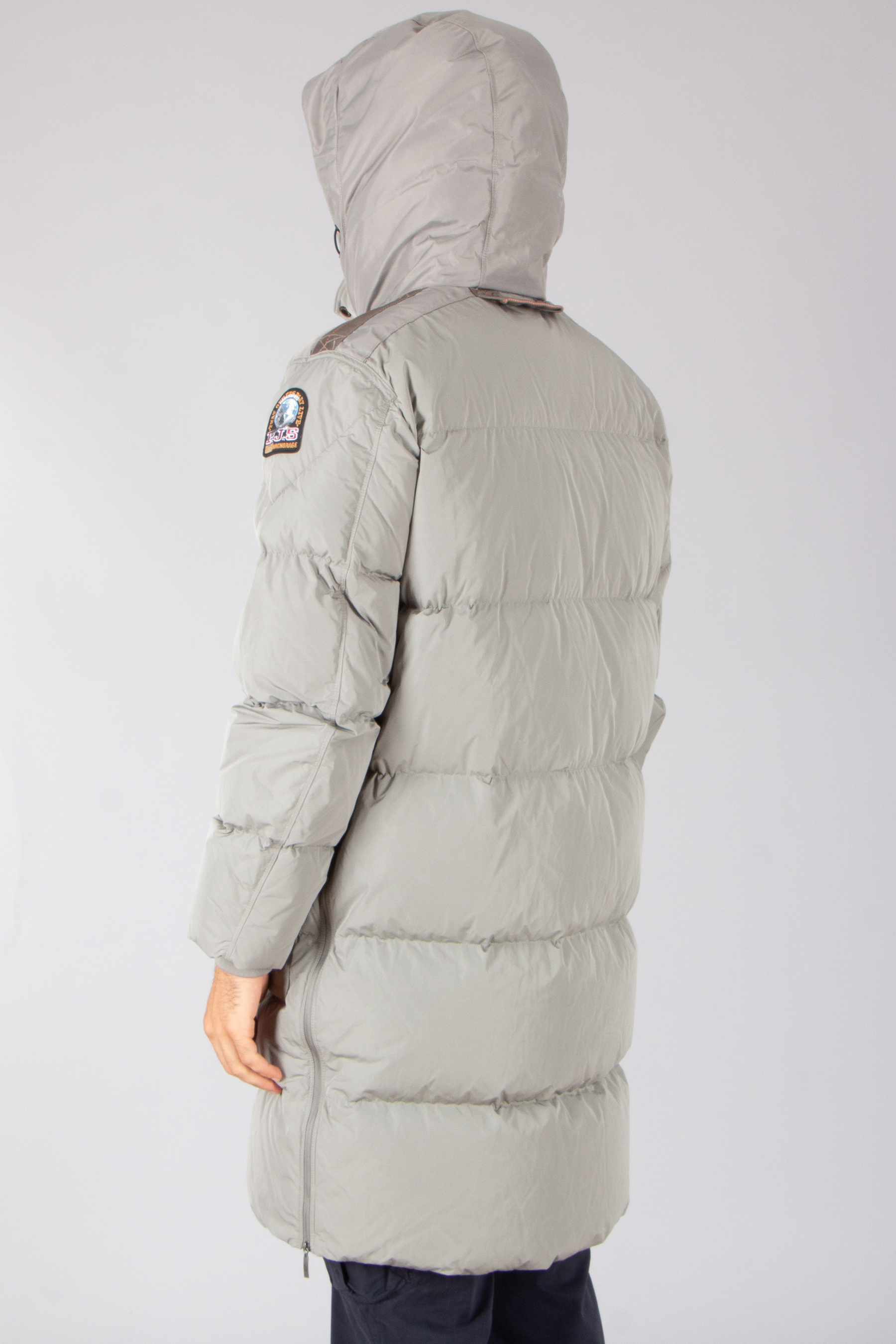 PARAJUMPERS Regular Fit Micro Ripstop Hooded Down Parka Long Bear Bekleidung, Mantel, Jacke, Person