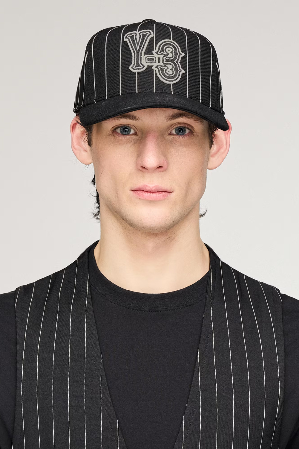 Y-3 Pinstripe Twill Cap