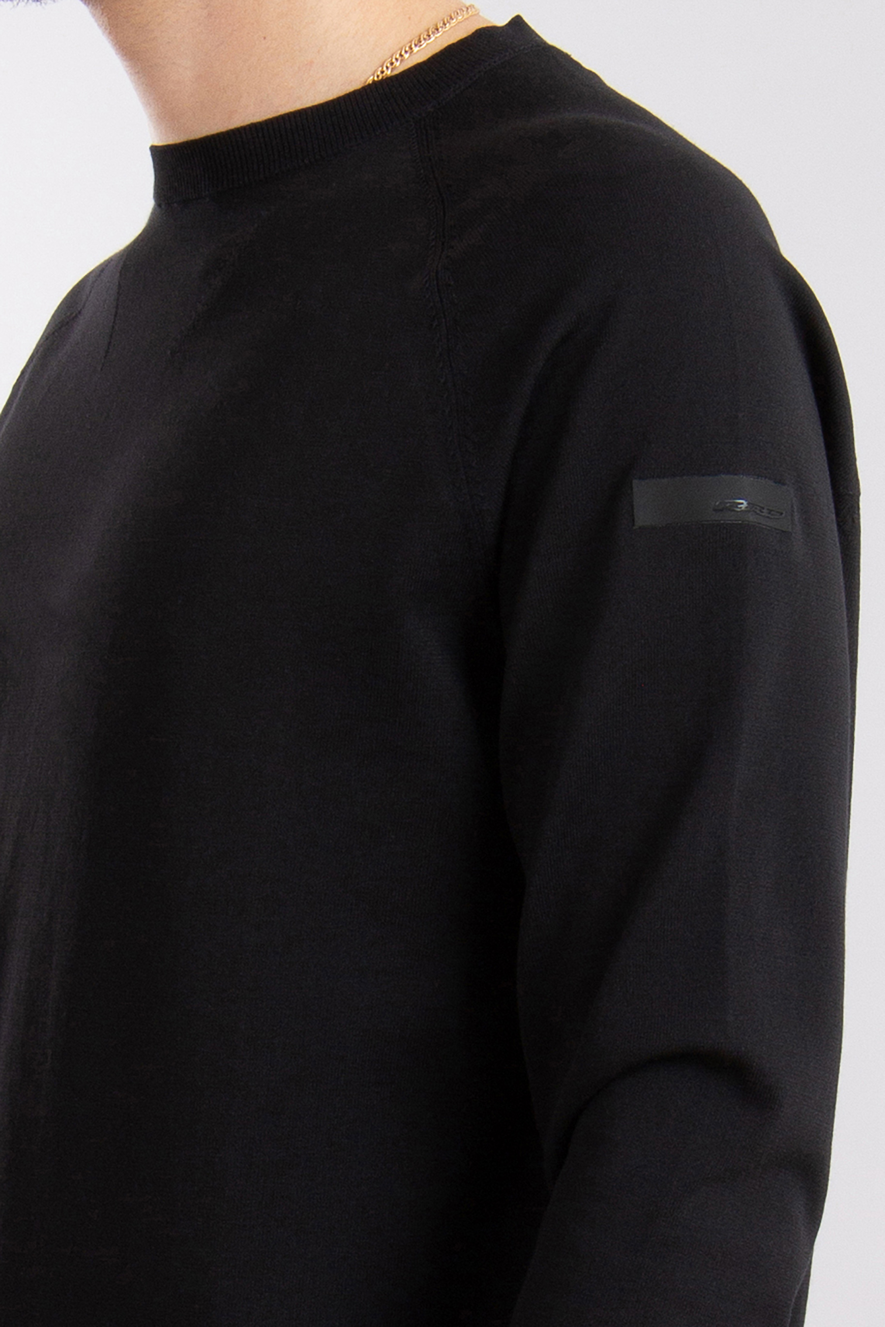 RRD Cotton Blend Round Knit Sweater Amos RRD Cotton Blend Round Knit Sweater Amos