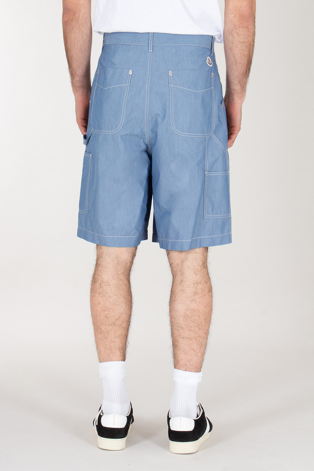 MONCLEAR Chambray Cargo Shorts