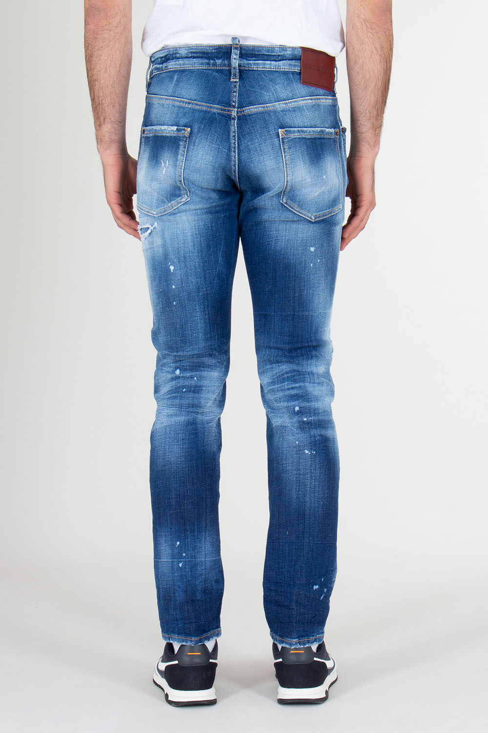 DSQUARED2 Slim Fit 13,5 oz Jeans Teddy