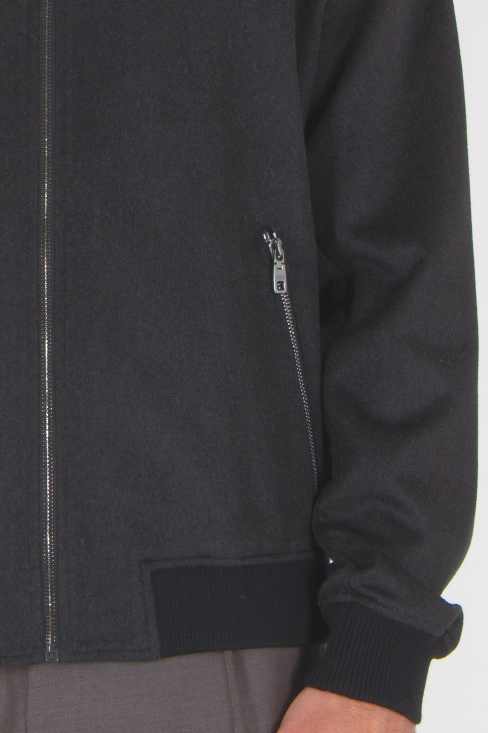 DOLCE & GABBANA Cashmere Bomber Jacket