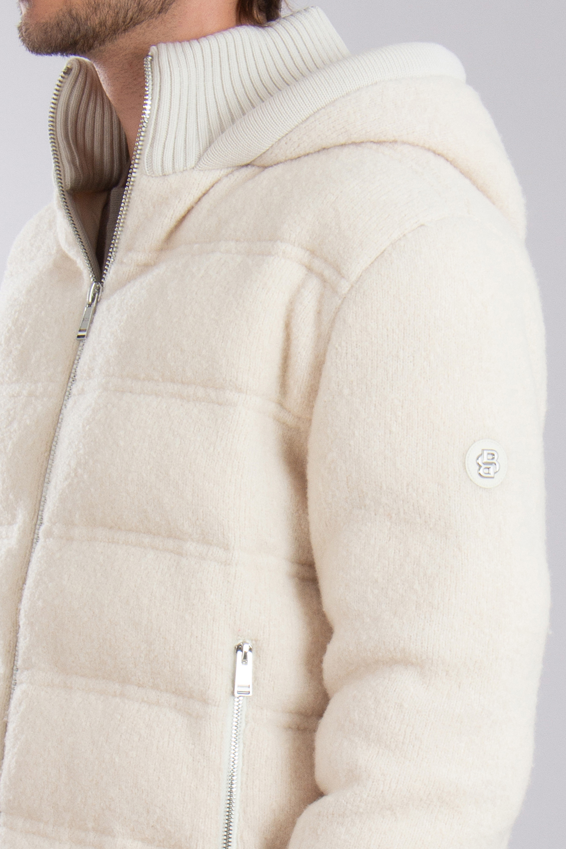 BOSS Padded Virgin Wool Blend Jacket C-Emanco BOSS Padded Virgin Wool Blend Jacket C-Emanco