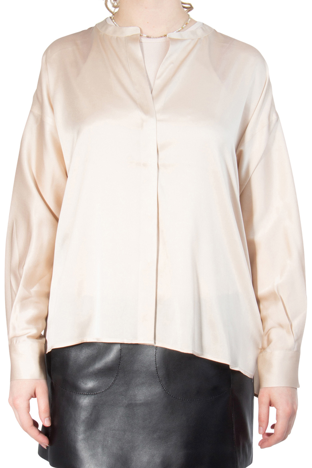 IHEART Silk Satin Blouse Chantelle