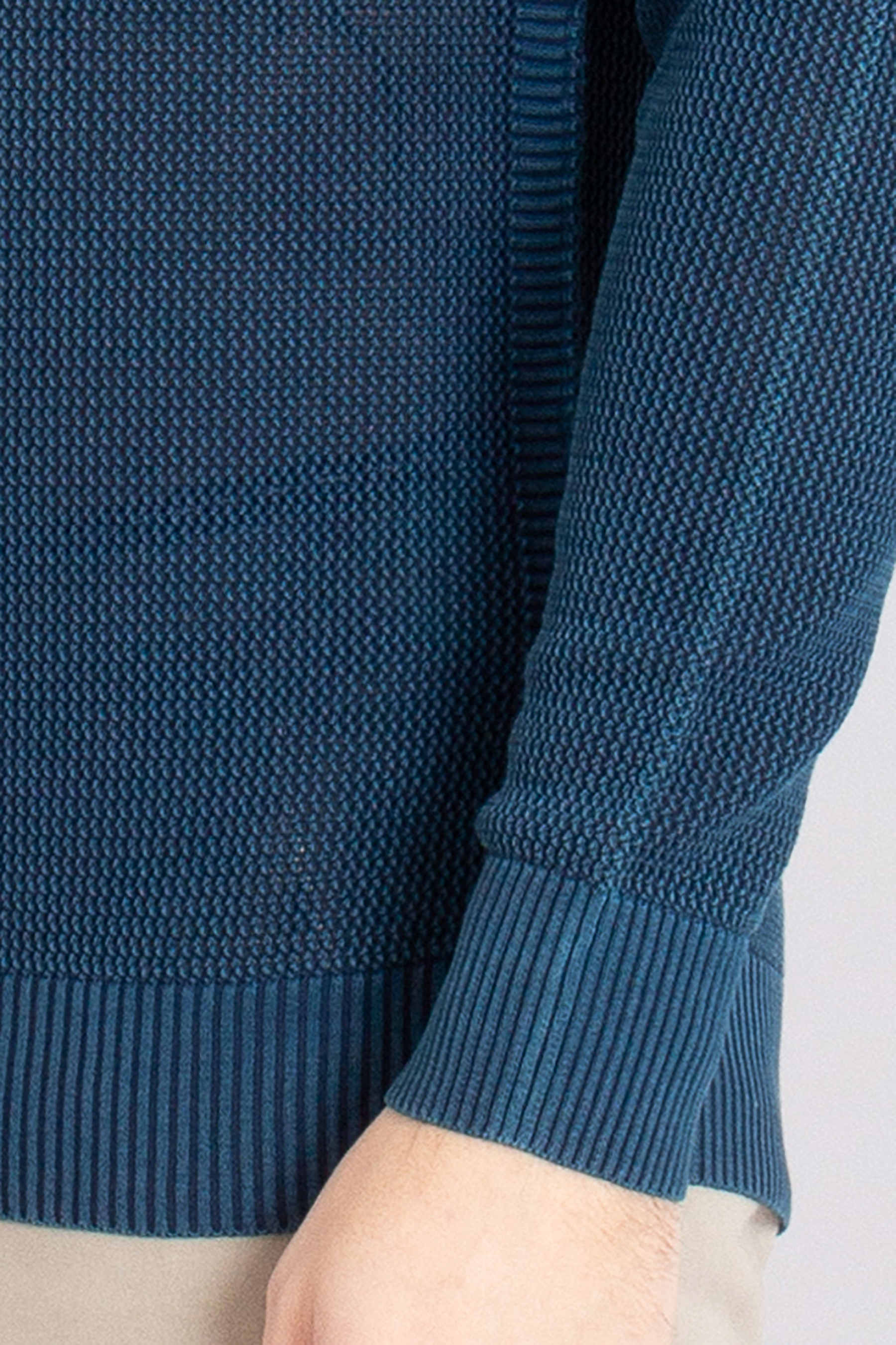 ROBERTO COLLINA Structured Cotton Knit Sweater ROBERTO COLLINA Structured Cotton Knit Sweater