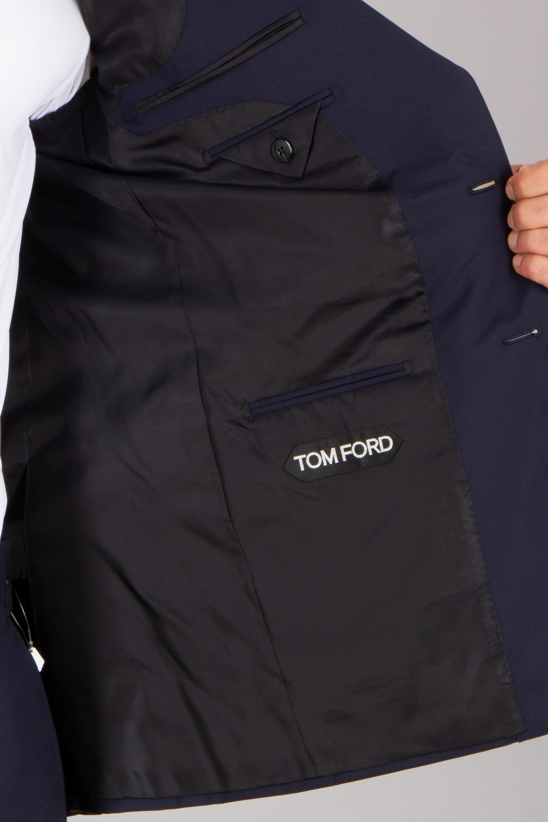 TOM FORD Tailored Fit Wool Suit Shelton Bekleidung, Mantel, Weste, Jacke