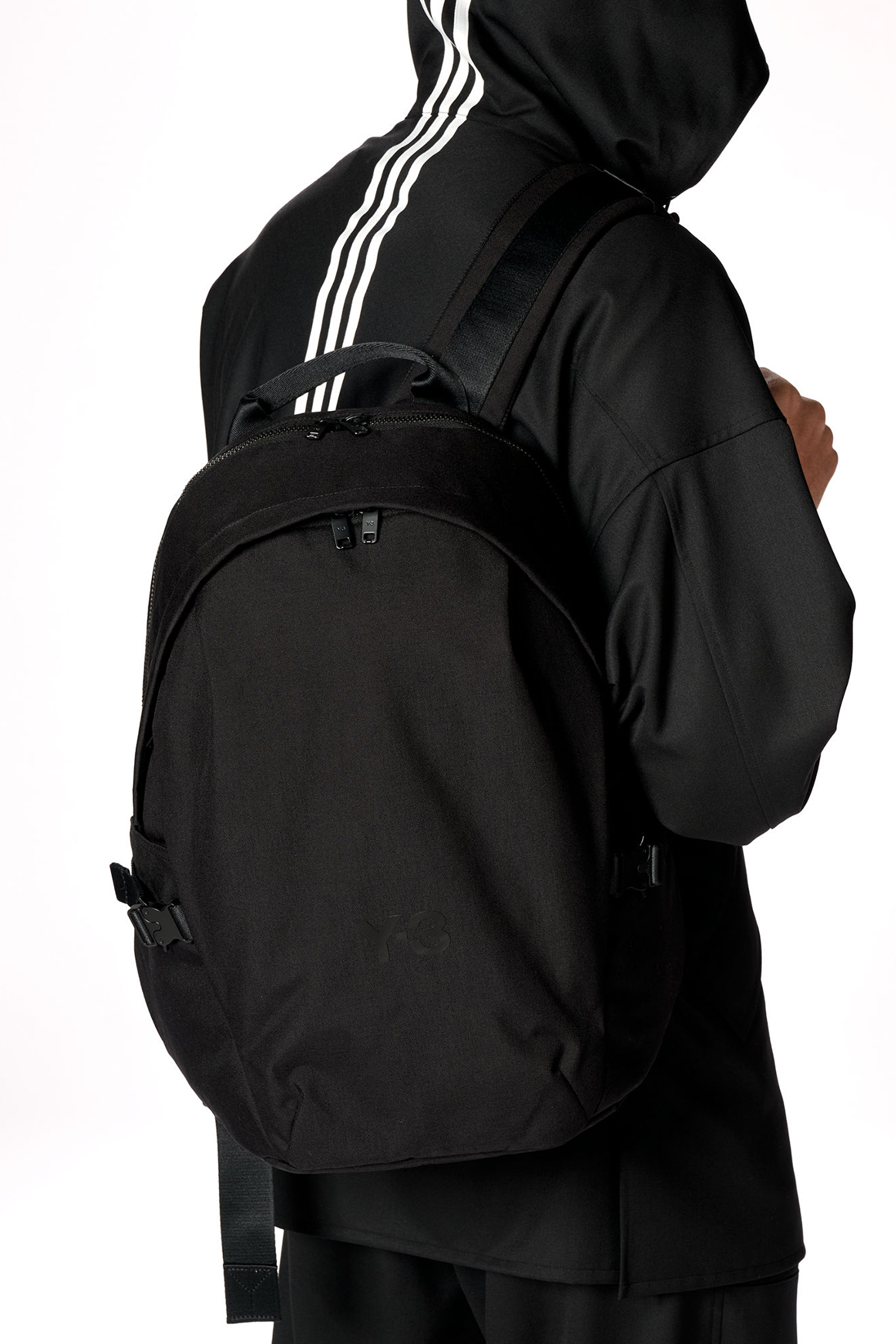 Y-3 Cordura Nylon Staple Backpack Tasche, Rucksack, Kleidung, Mantel, Jacke
