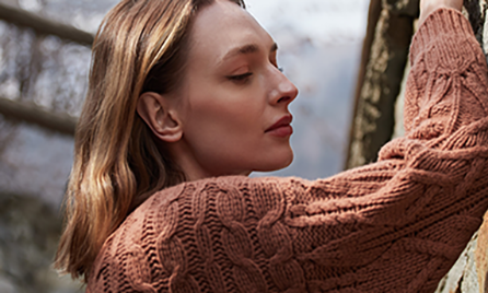 Strickwaren, Pullover, Erwachsener, Person, Frau