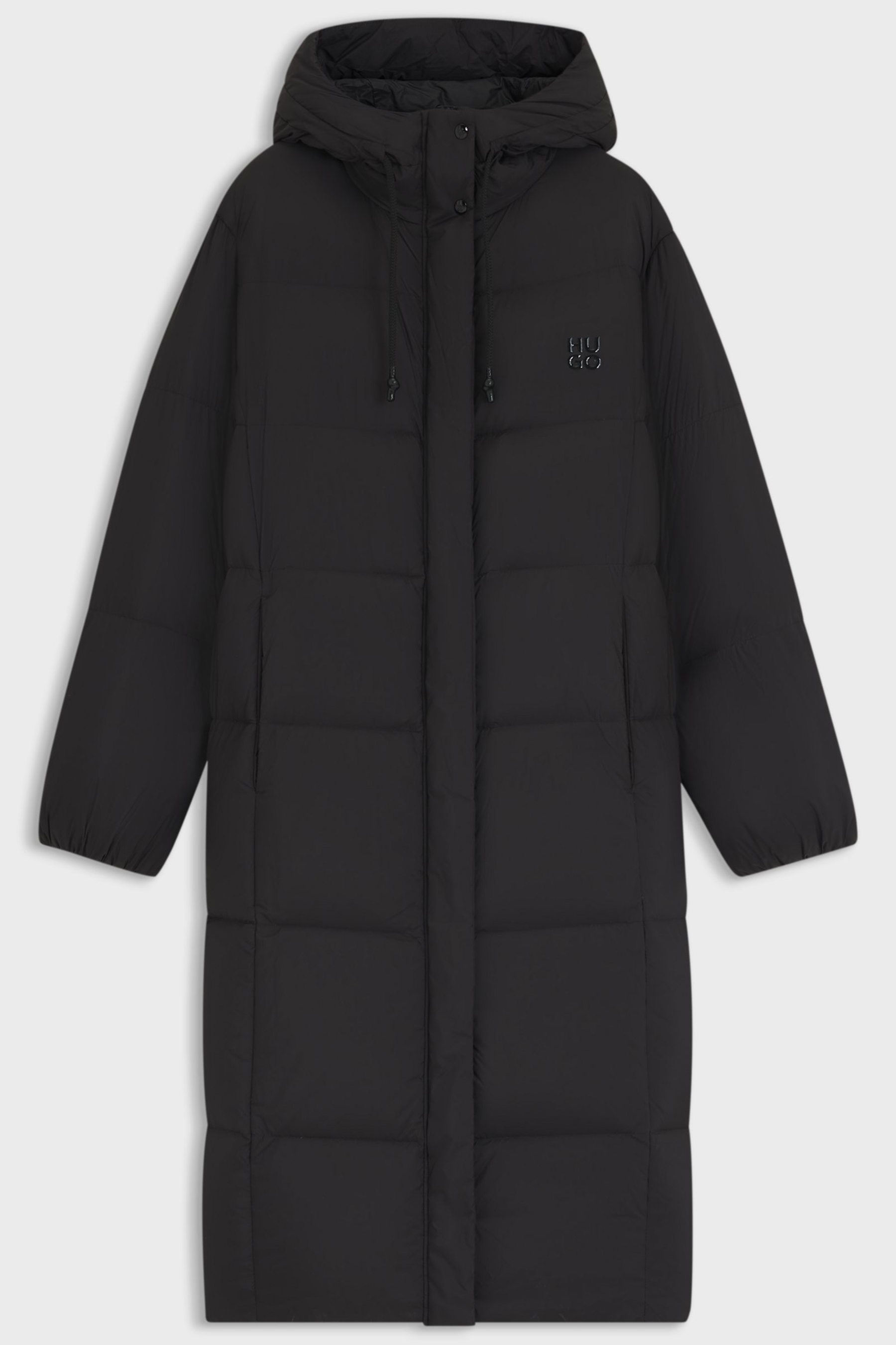 HUGO Relaxed Fit Nylon Down Coat Fini Bekleidung, Mantel, Jacke, Kapuzenpulli, Sweatshirt