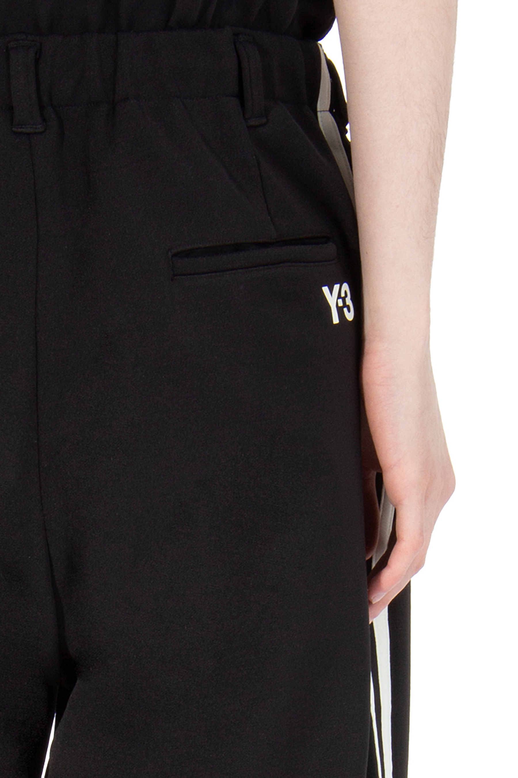 Y-3 Nylon-Wool Stretch 3S Track Pants Y-3 Nylon-Wool Stretch 3S Track Pants