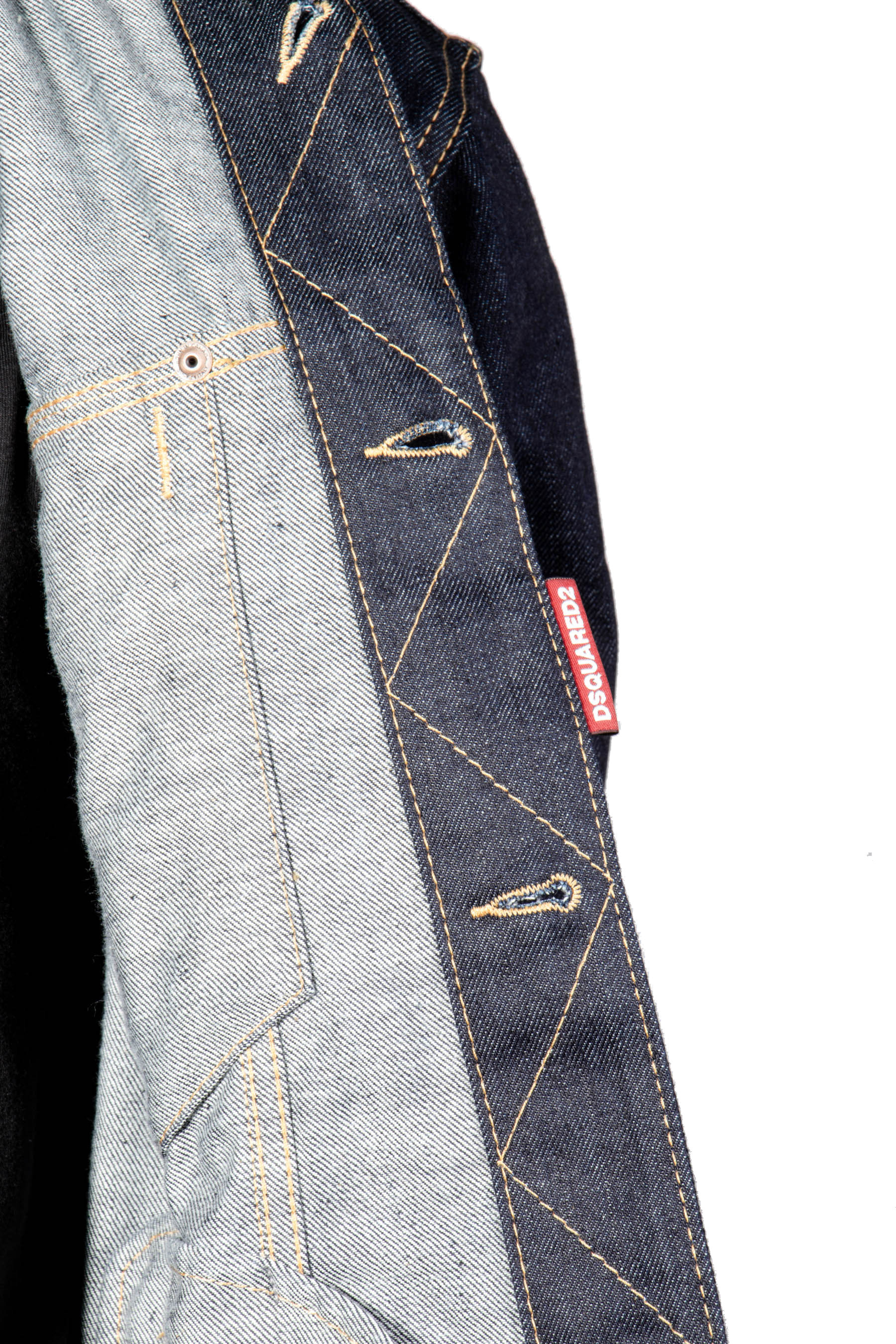 DSQUARED2 Raw Denim Jacket DSQUARED2 Raw Denim Jacket