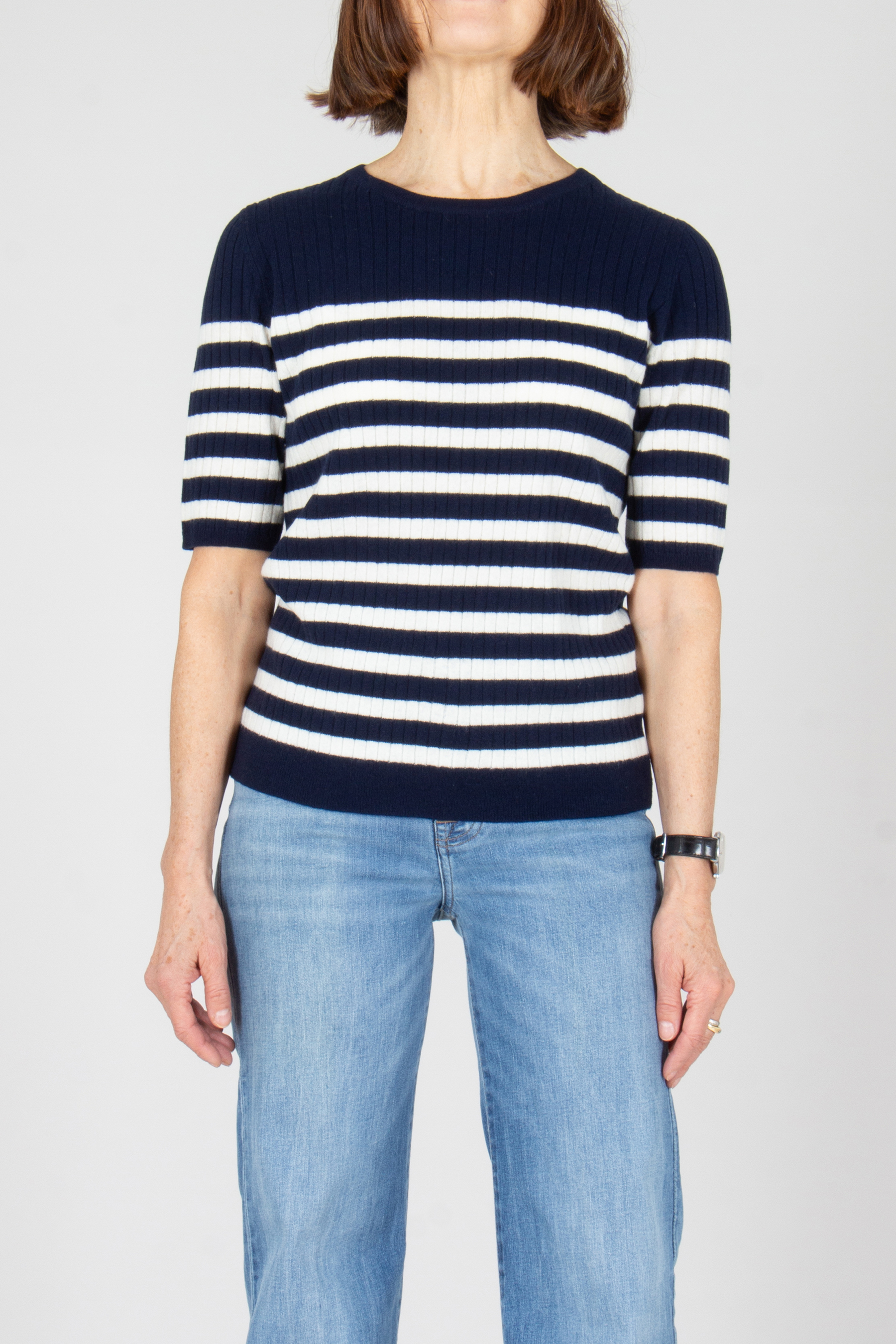 T-shirt, Jeans, Hosen, Langarm, Bluse