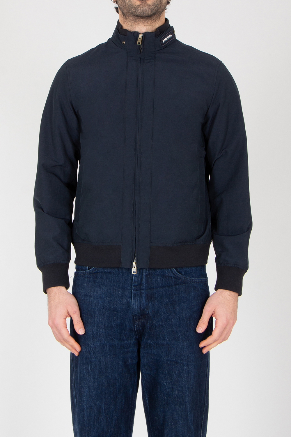 WOOLRICH Regular Fit Ramar Cloth Spring Bomber Lewis
