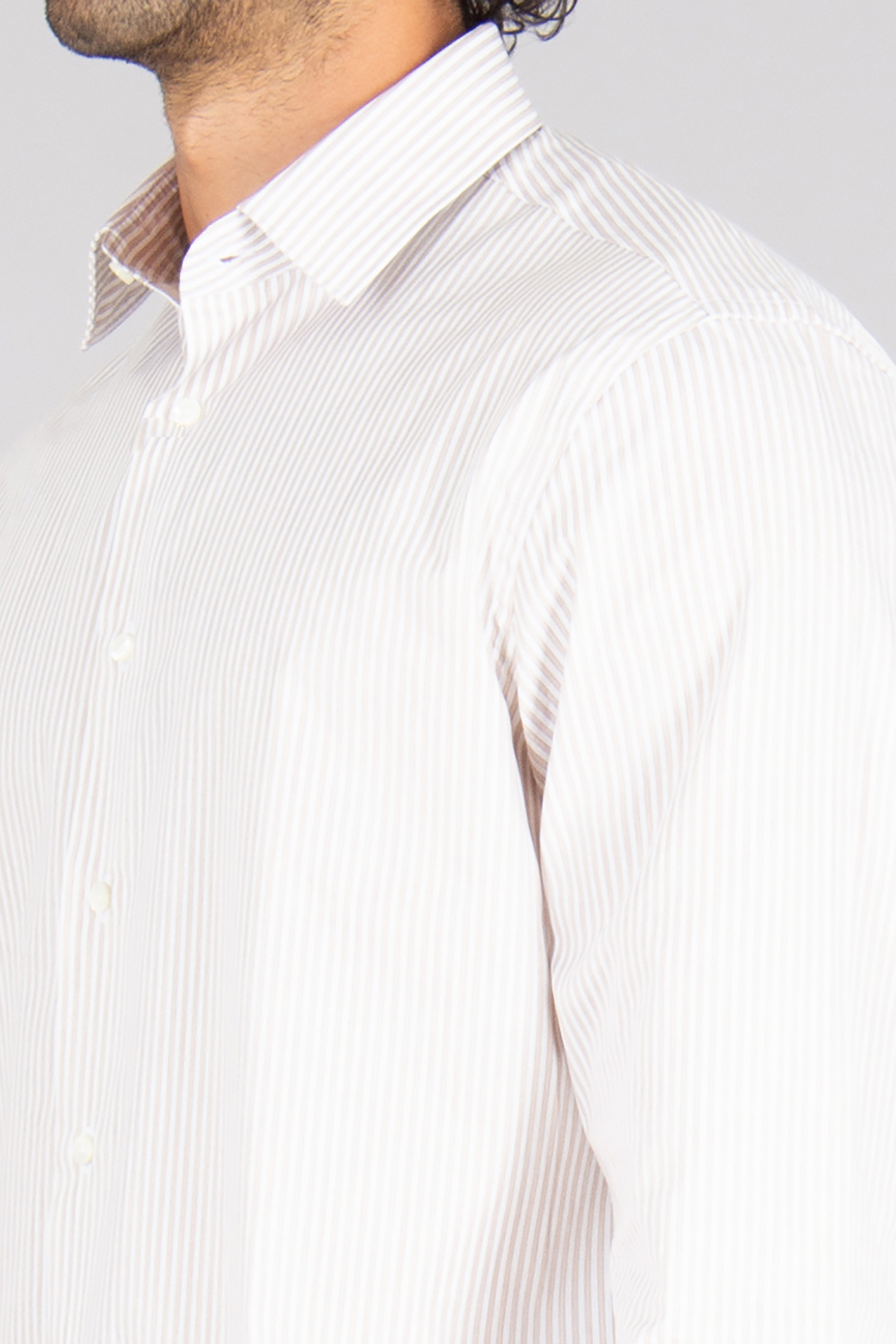 CANALI Regular Fit Striped Cotton Poplin Shirt Bekleidung, Hemd, Kleid, Hemd, Langarm, Ärmel