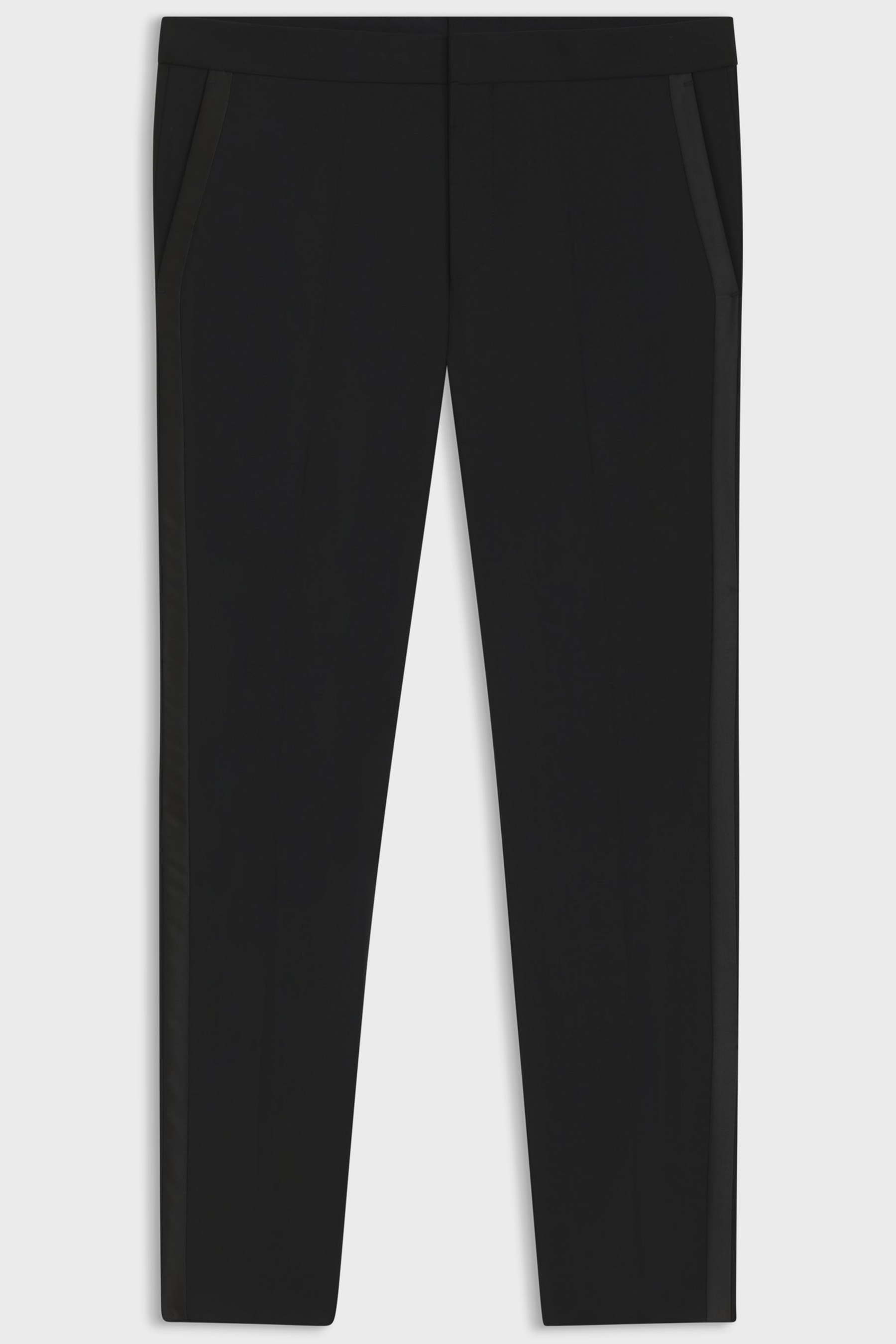 HUGO Extra Slim Fit Stretch Virgin Wool Blend Pants Hesten Bekleidung, Hosen, Jeans