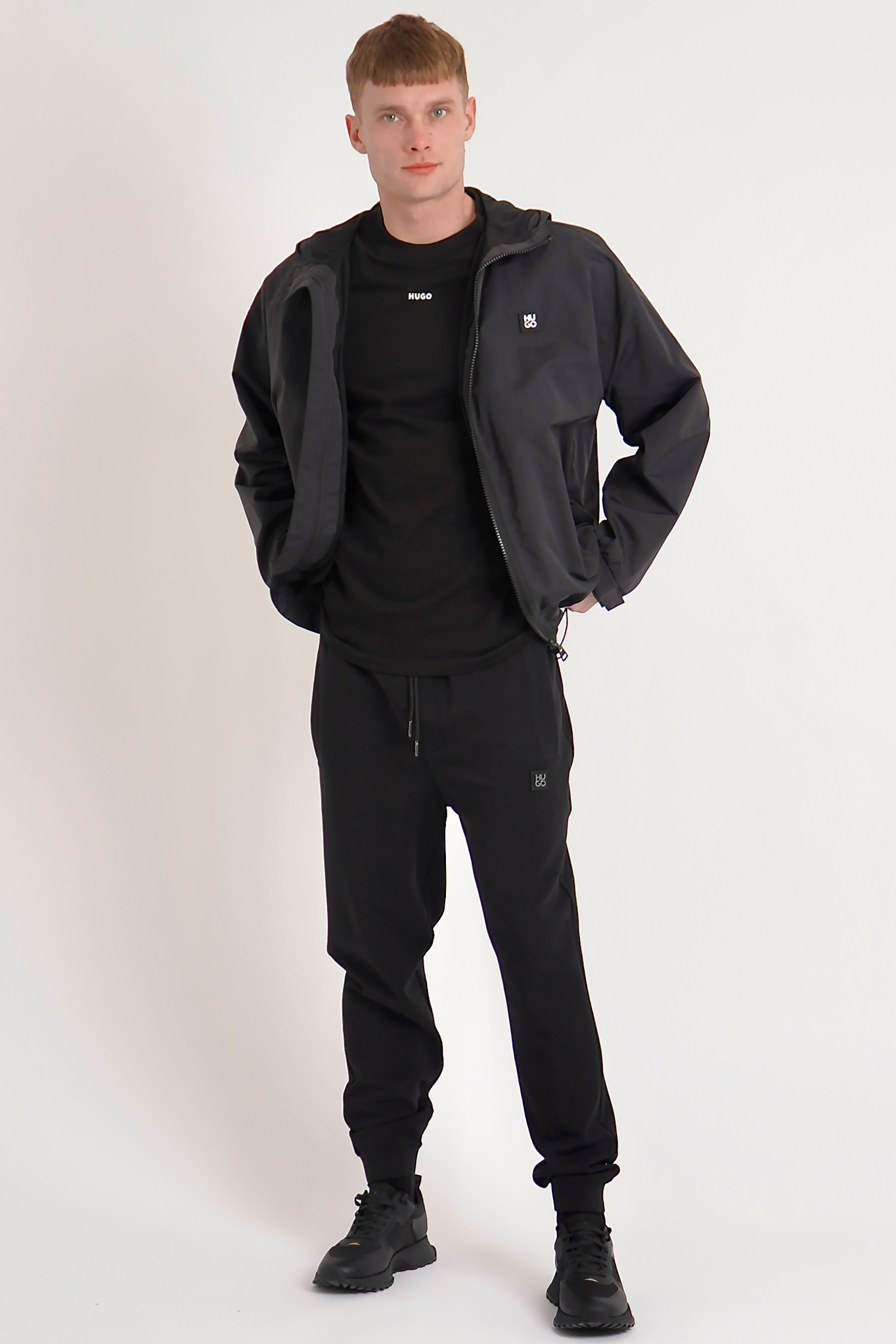 HUGO Recycled Nylon Windbreaker Byro HUGO Recycled Nylon Windbreaker Byro