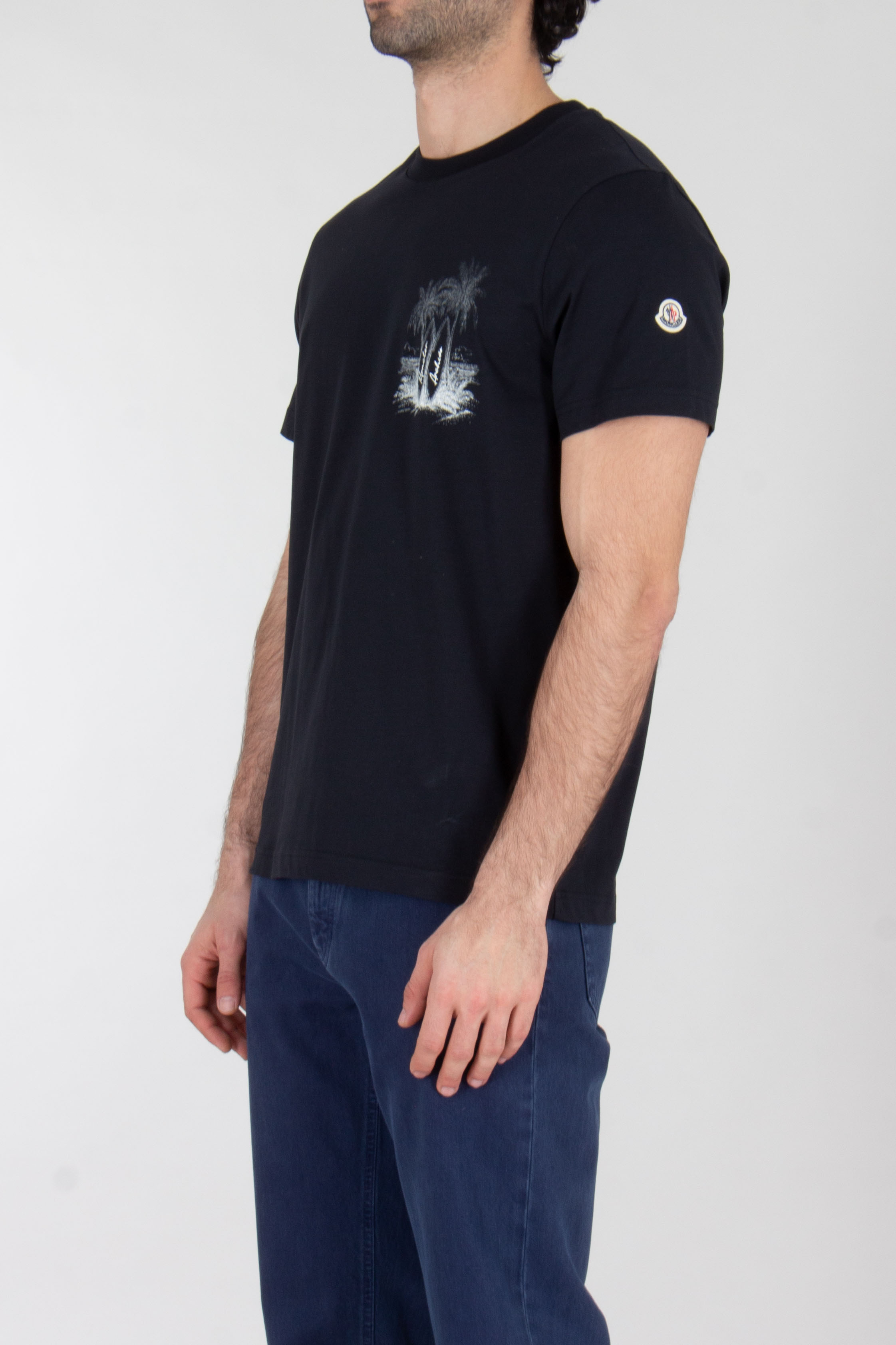 MONCLER Regular Fit Printed T- Shirt