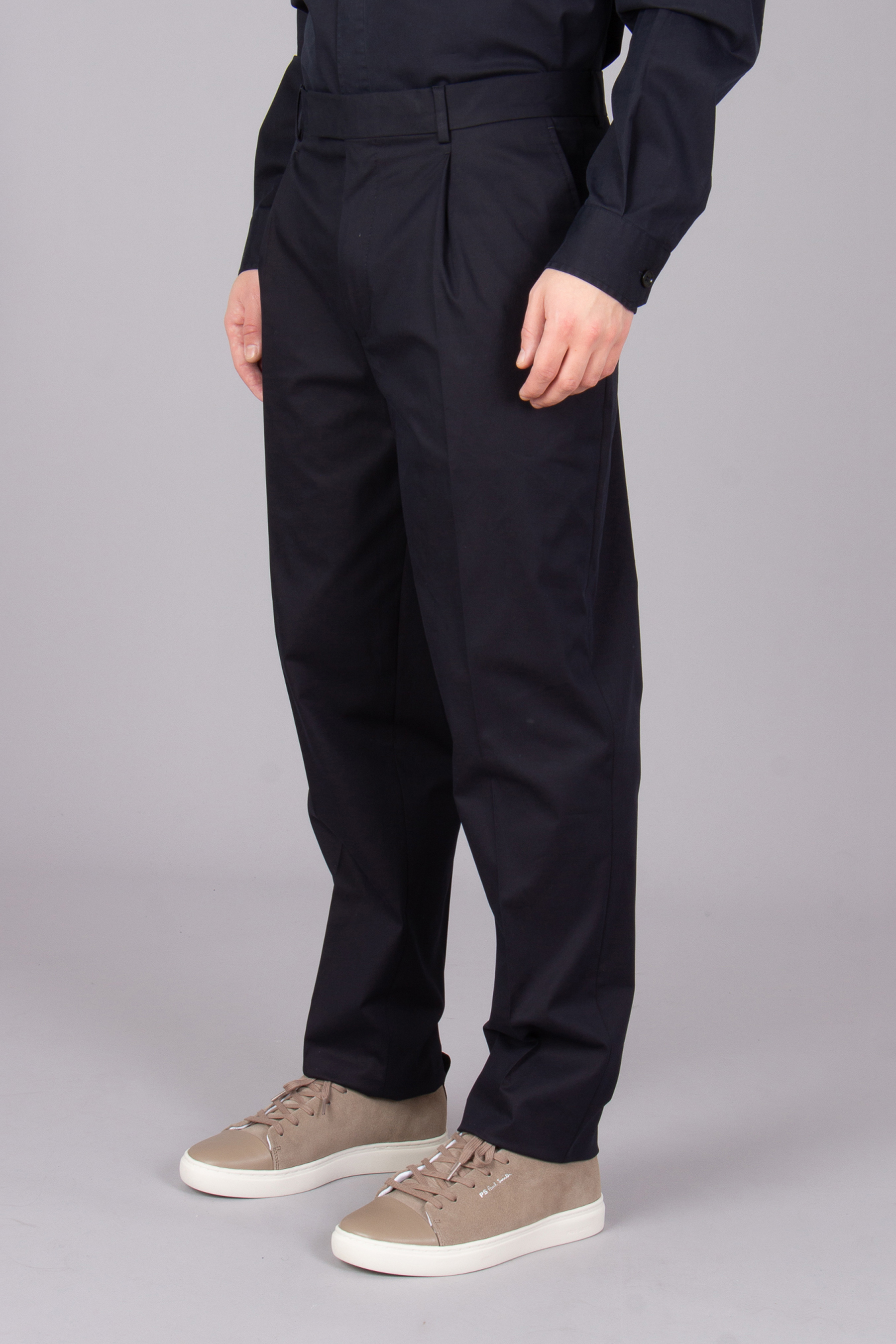 ZEGNA Pleated Fit Premium Cotton Stretch Pants ZEGNA Pleated Fit Premium Cotton Stretch Pants