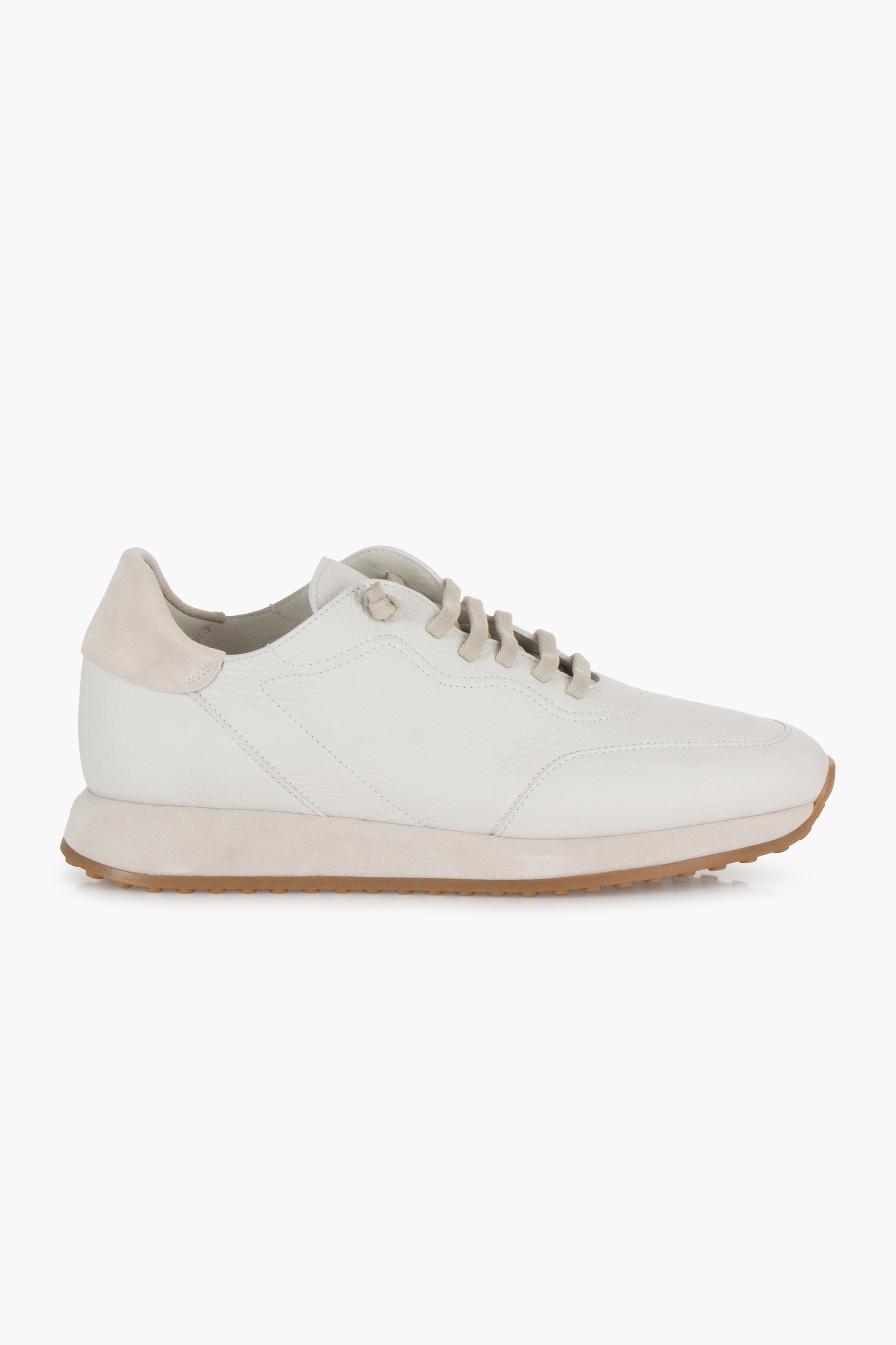 FABIANO RICCI  Grained Leather Sneakers