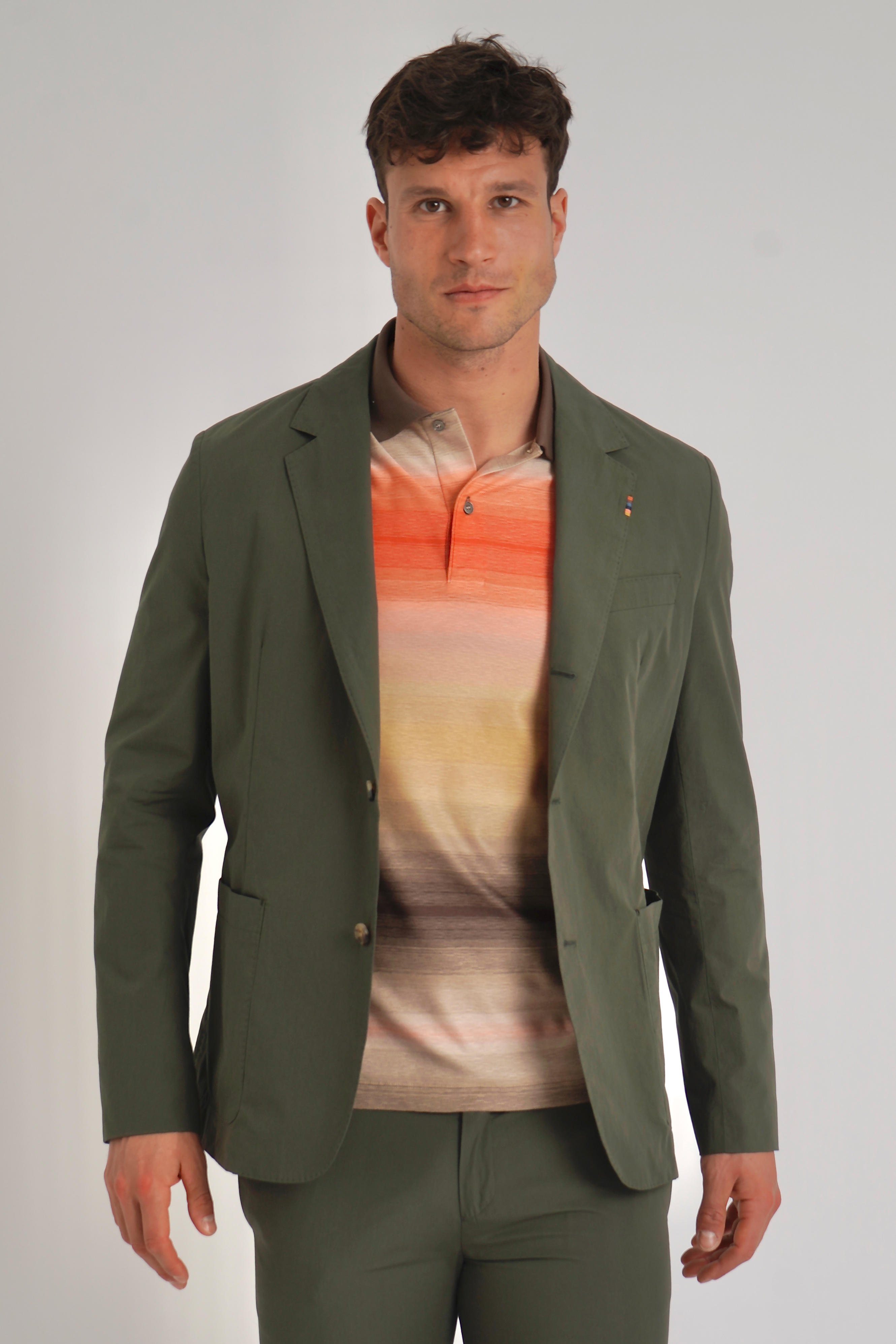 PAUL SMITH 'Artist Stripe' Cotton Jacket PAUL SMITH 'Artist Stripe' Cotton Jacket