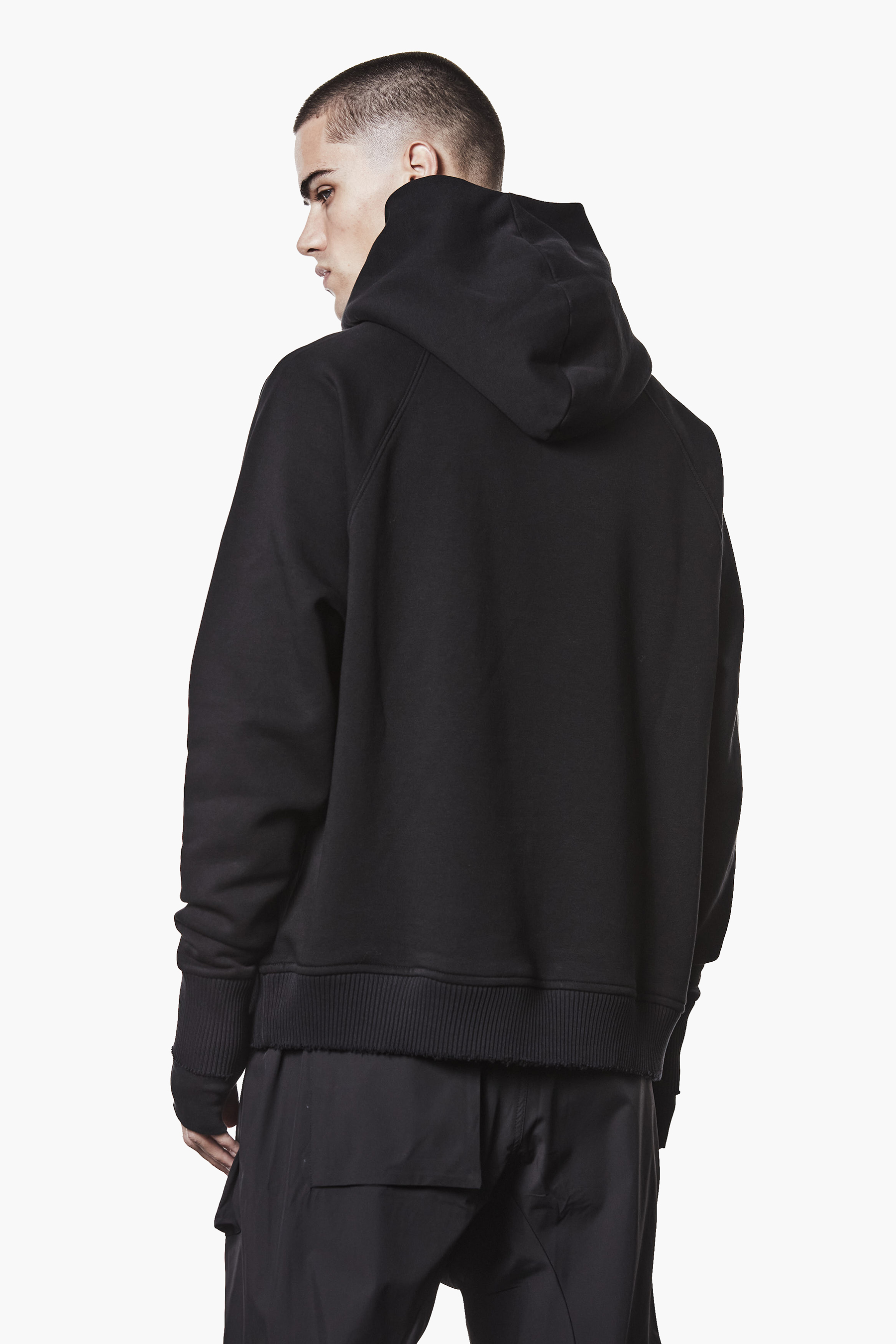 THOM KROM Regular Fit Cotton Blend Sweat Hoodie Pulli, Sweatshirt, Kapuzenpulli, Fleece, Kapuze