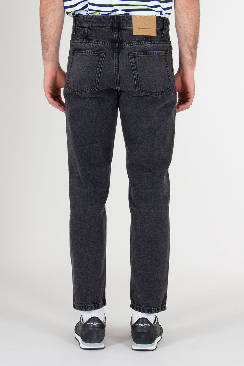 AMI PARIS Slim Fit Cotton Jeans