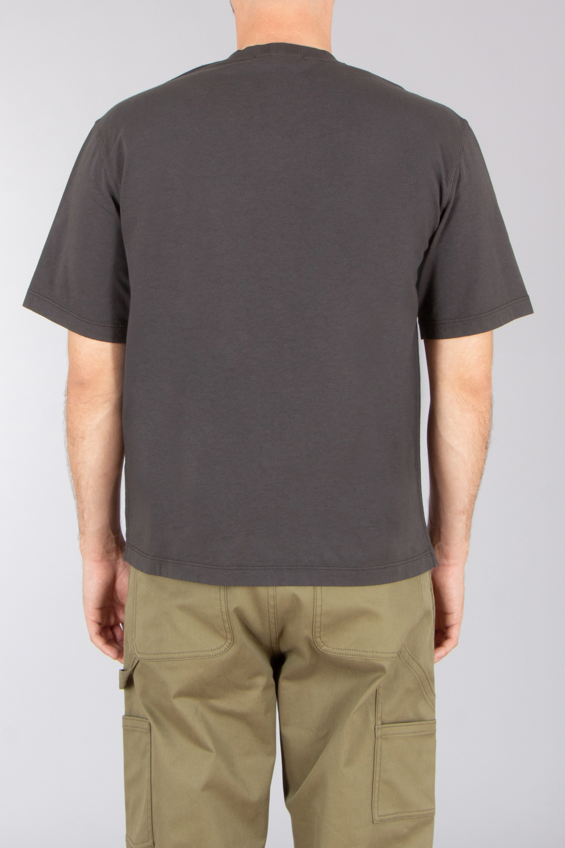 STONE ISLAND Regular Fit Combed Organic Cotton Jersey T-Shirt T-shirt, Erwachsener, Männlich, Mann, Person