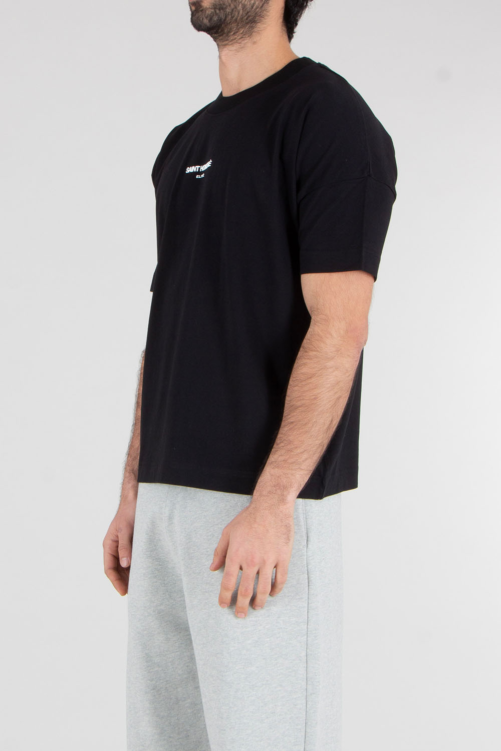 ELITÈ Relaxed Fit Logo Print Cotton Jersey T-Shirt