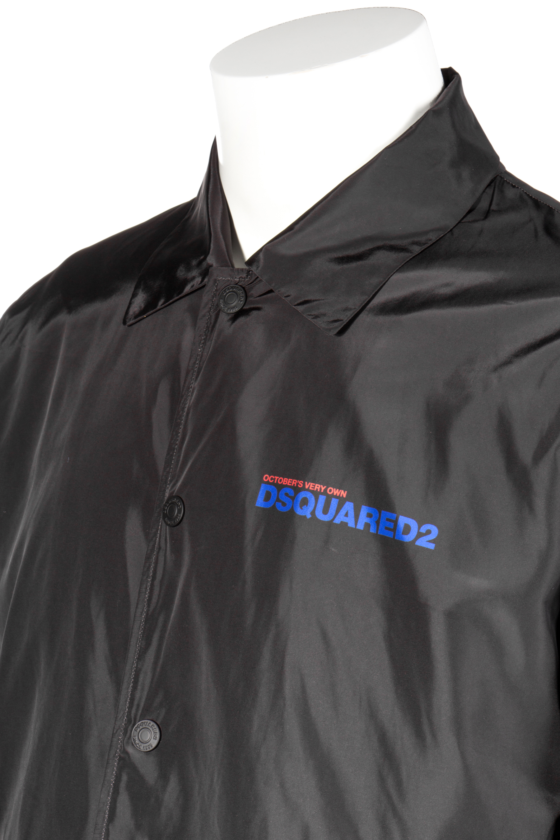 DSQUARED2 x OVO Nylon Coach Jacket DSQUARED2 x OVO Nylon Coach Jacket