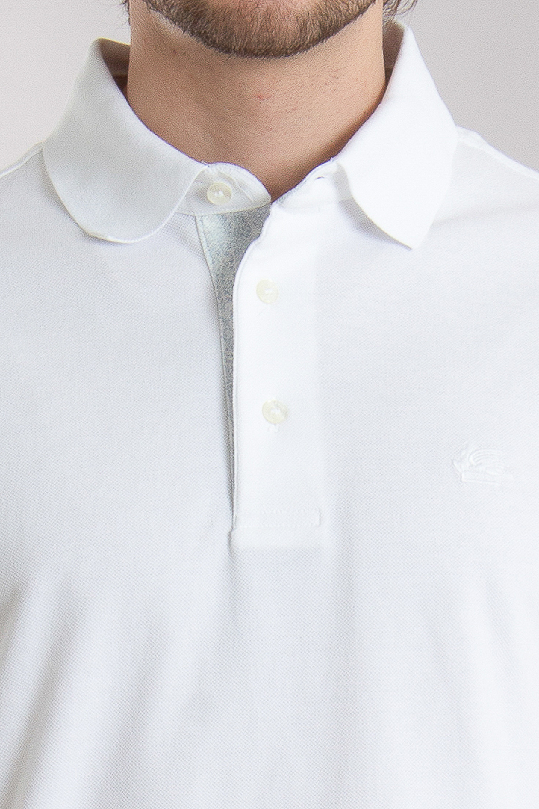 ETRO Embroidered Cotton Piqué Polo Shirt ETRO Embroidered Cotton Piqué Polo Shirt