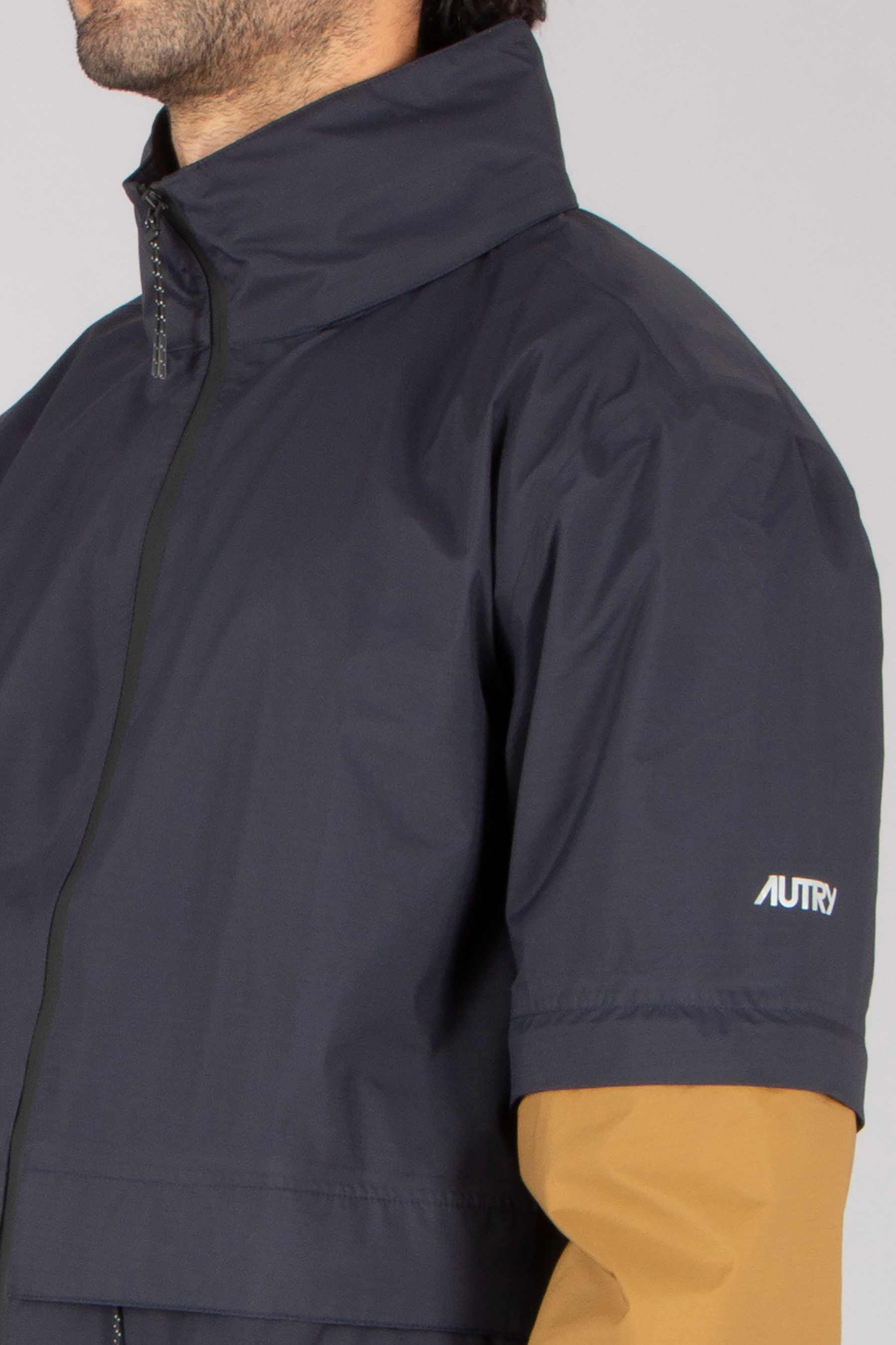 AUTRY Relaxed Fit Nylon Ripstop Windbreaker Bekleidung, Mantel, Jacke
