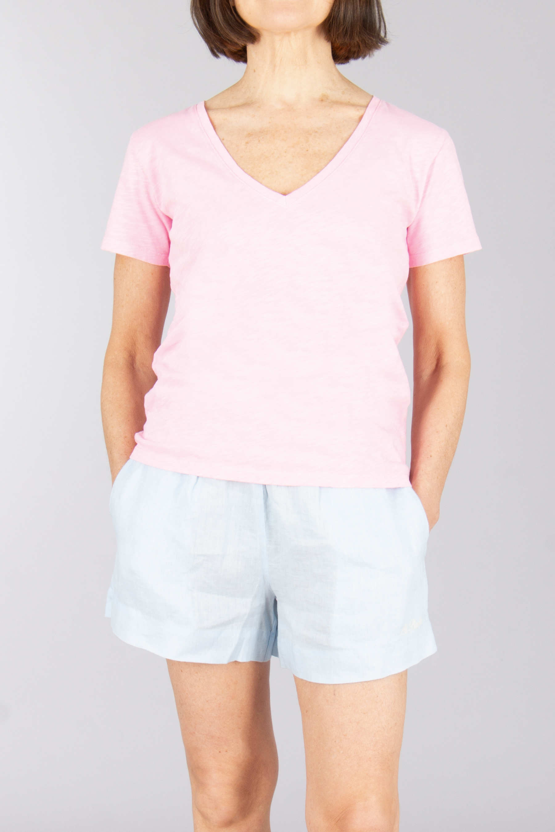 Bekleidung, Kurze Hosen, T-shirt, Person