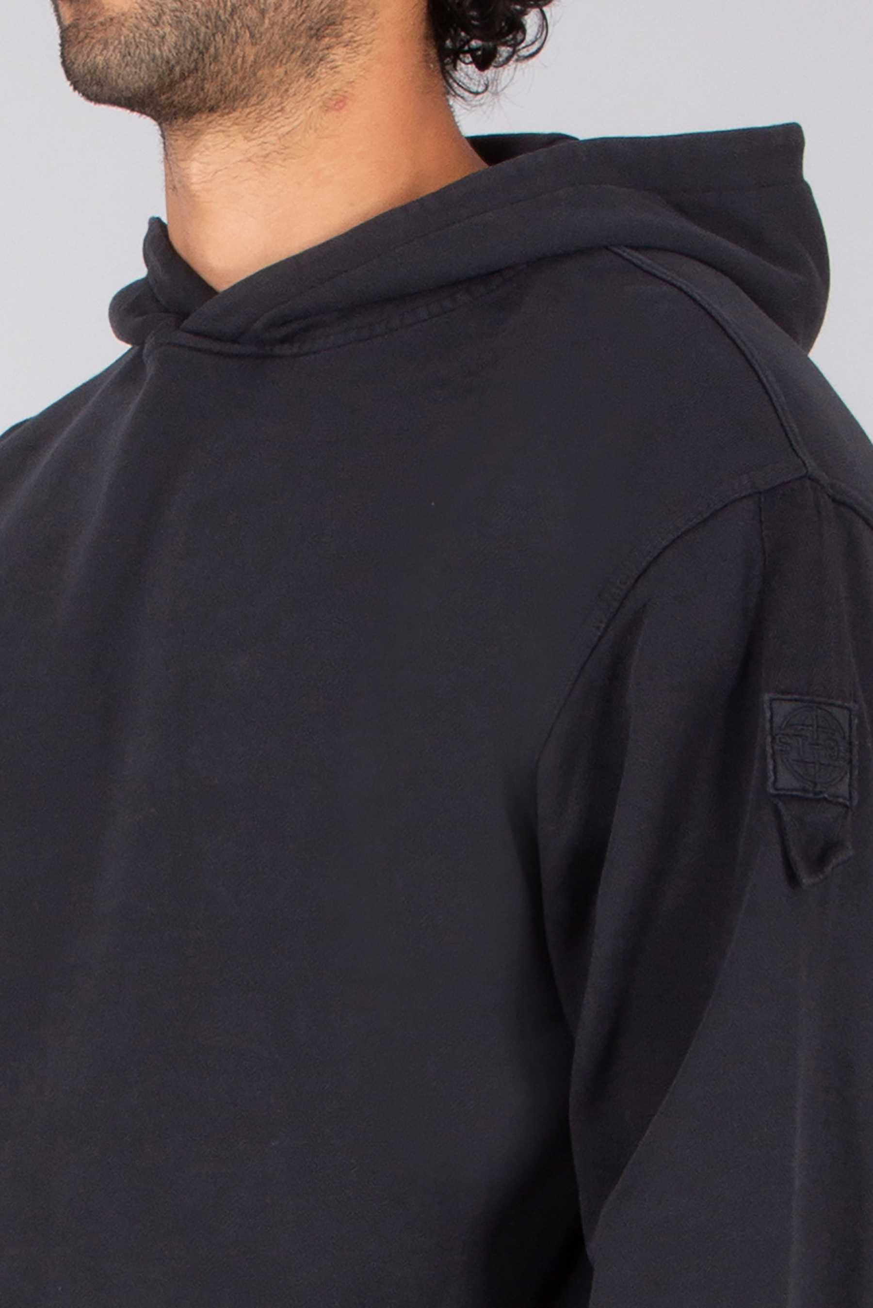 ST-95 Oversized Fit Organic Cotton French Terry Hoodie Sole Nucleo Mantel, Fleece, Pullover, Sweatshirt, Kapuzenpulli