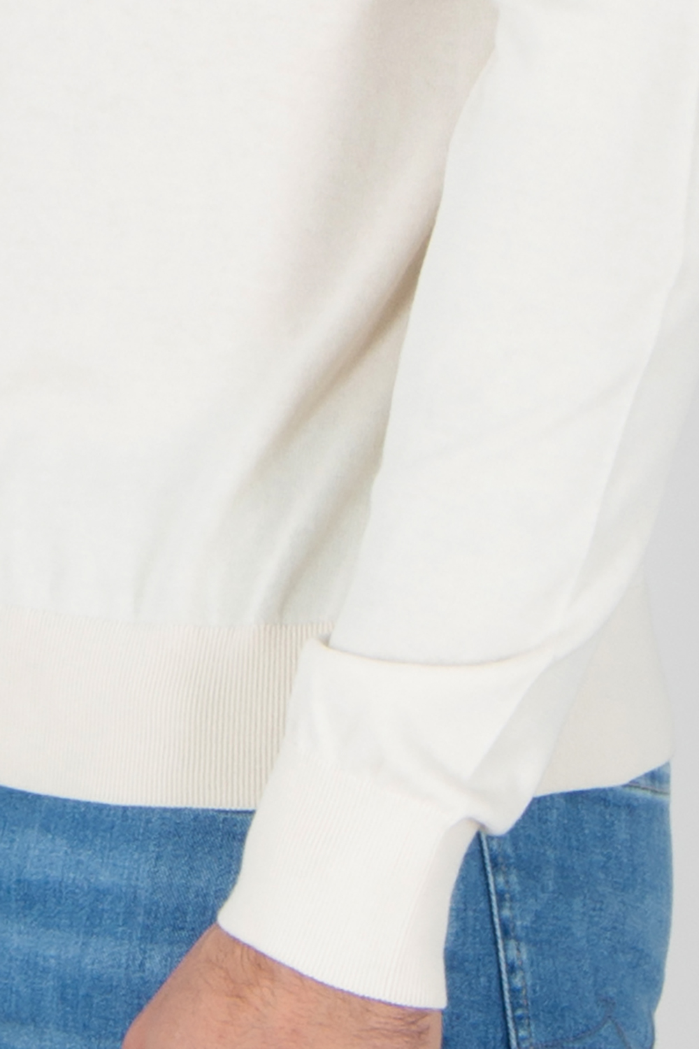 Langarm, Hemd, Jeanshose, Hosen, Person