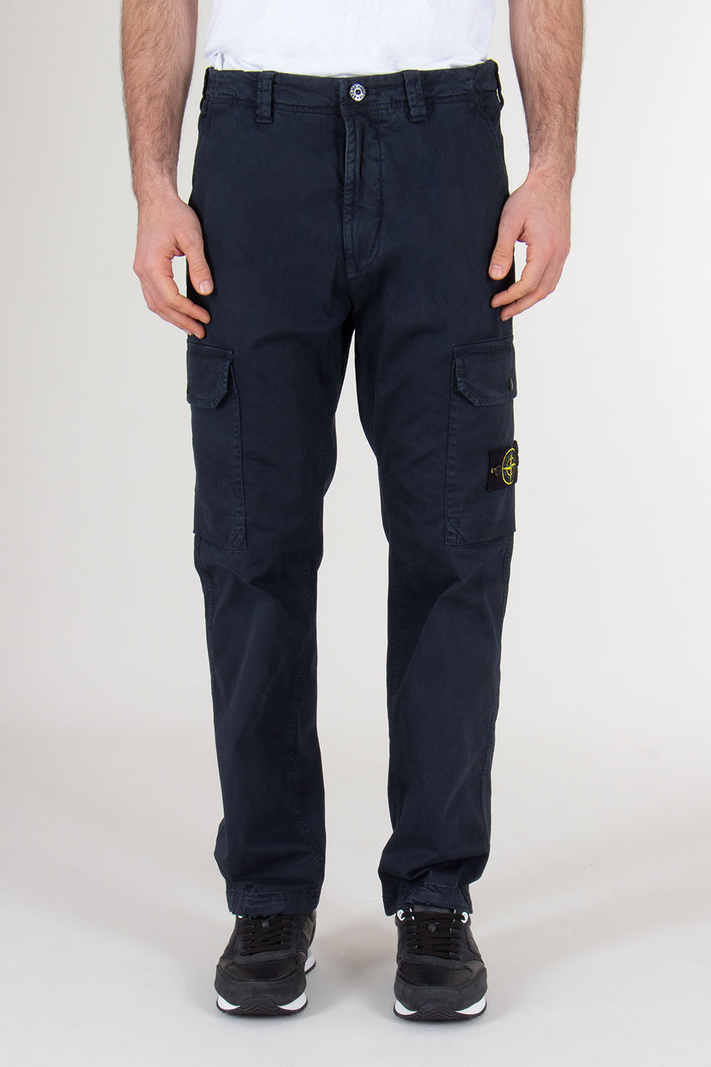 STONE ISLAND Regular Fit Cotton Cargo Pants