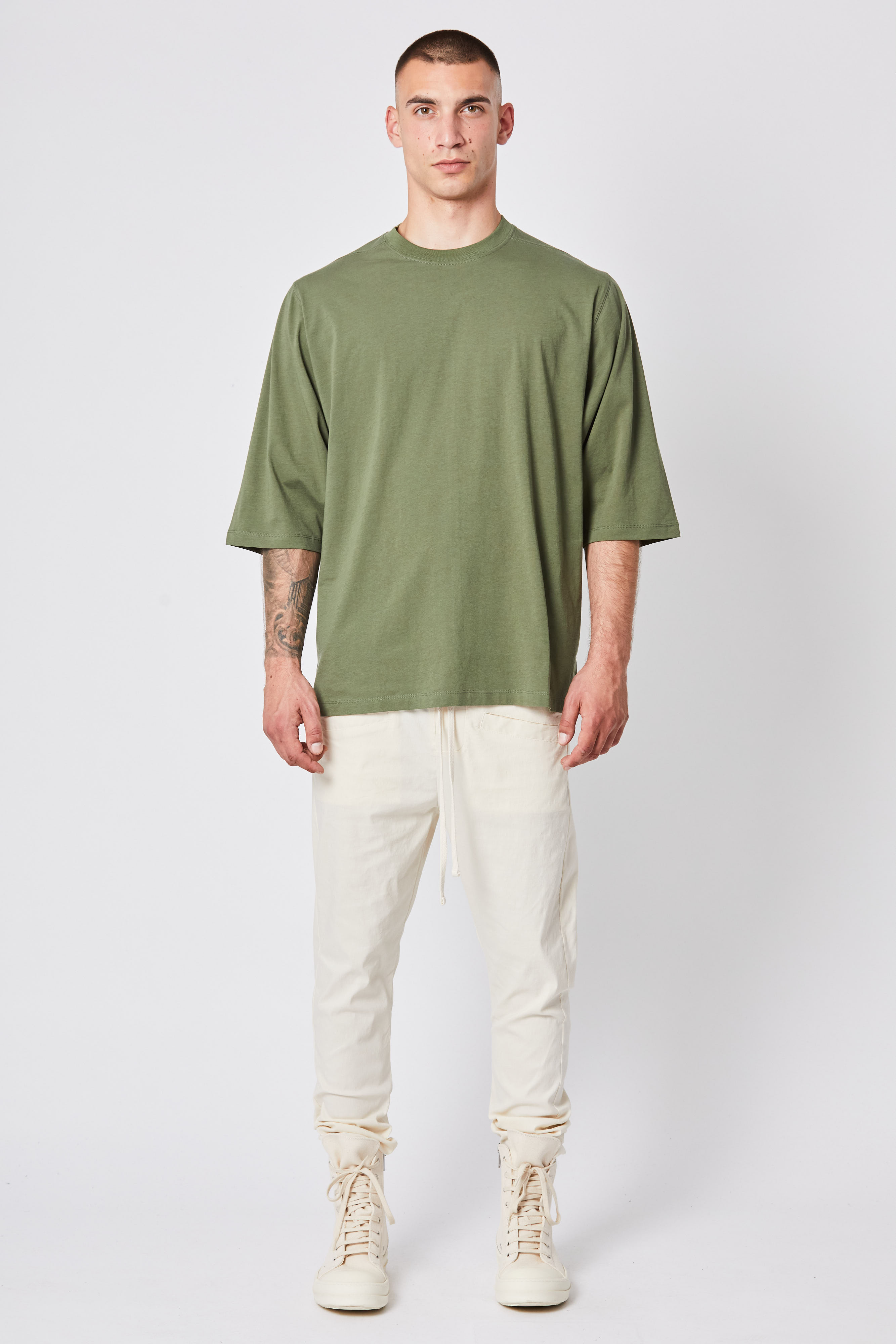 THOM KROM Oversized Cotton Jersey T-Shirt