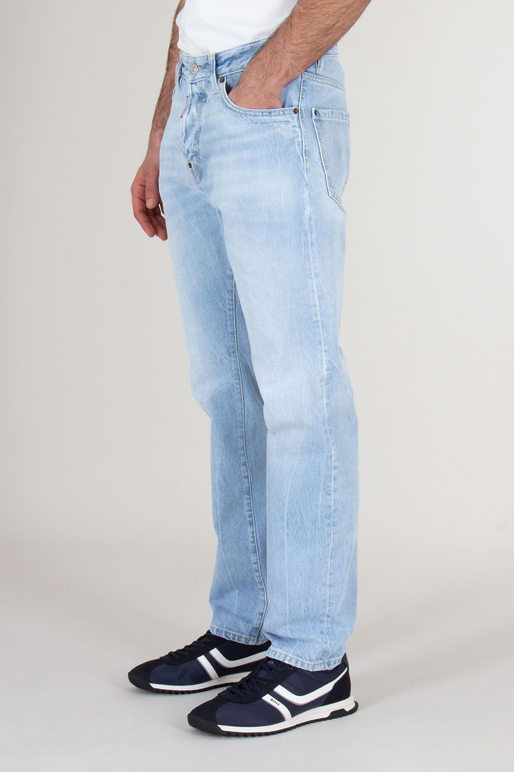 DSQUARED2 Regular Fit Washed Distressed Denim Jeans 642