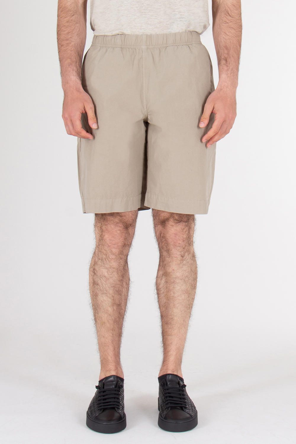 PAUL SMITH Regular Fit Organic Cotton Drawcord Shorts