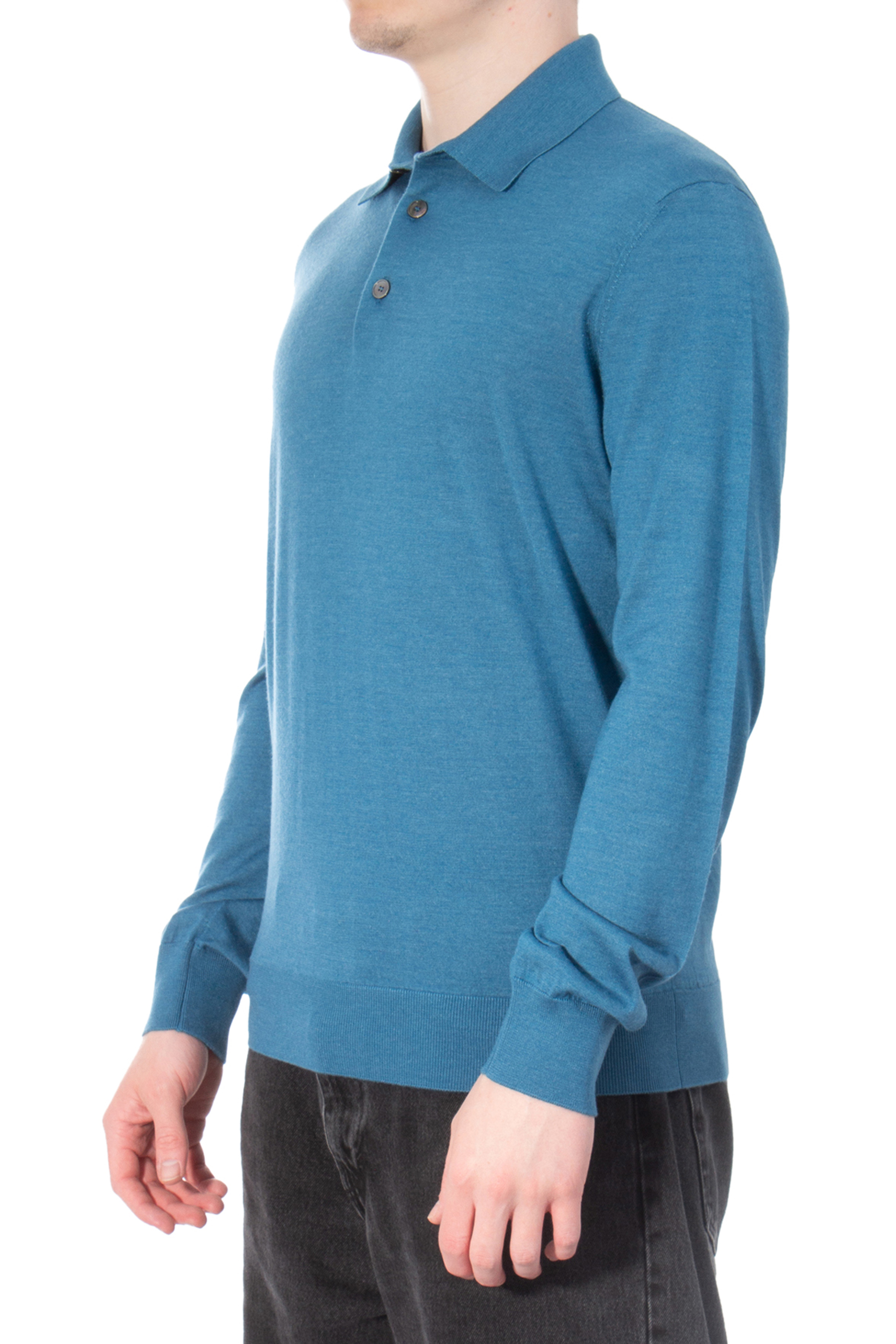 ZEGNA Cashseta Light Knit Polo | 52 | 132UBJ00A5T97//52