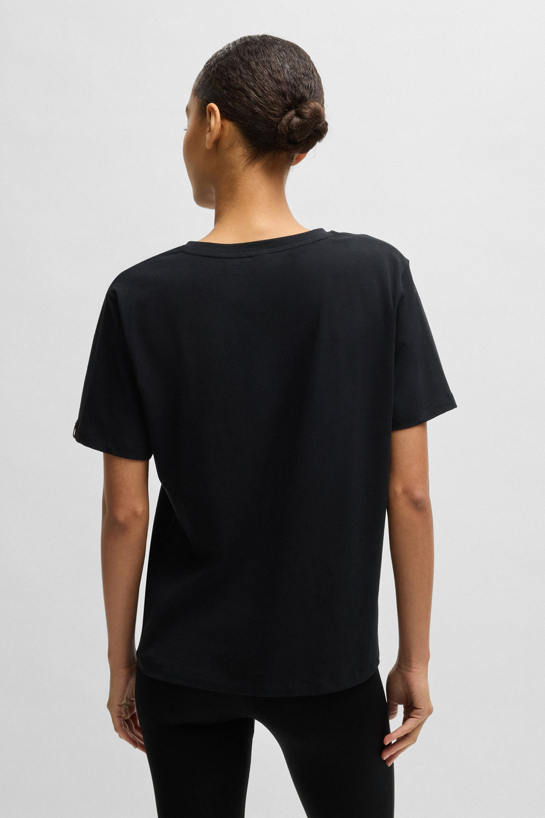 BOSS Regular Fit Stretch Cotton Jersey Pyjama T-Shirt CI_T-Shirt Bekleidung, T-shirt, Ärmel, Person