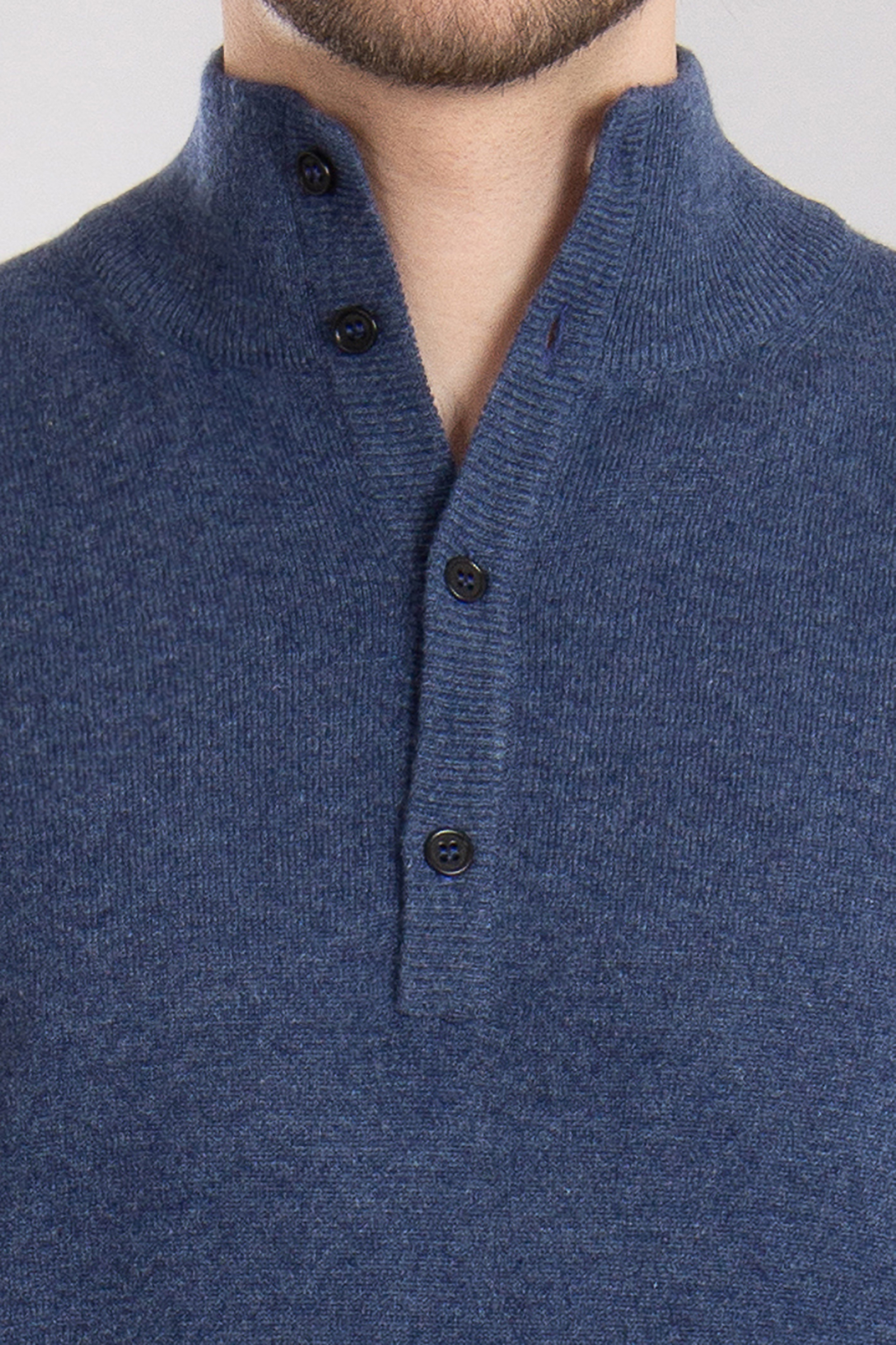 AIDA BARNI Cashmere Mock Neck Sweater AIDA BARNI Cashmere Mock Neck Sweater