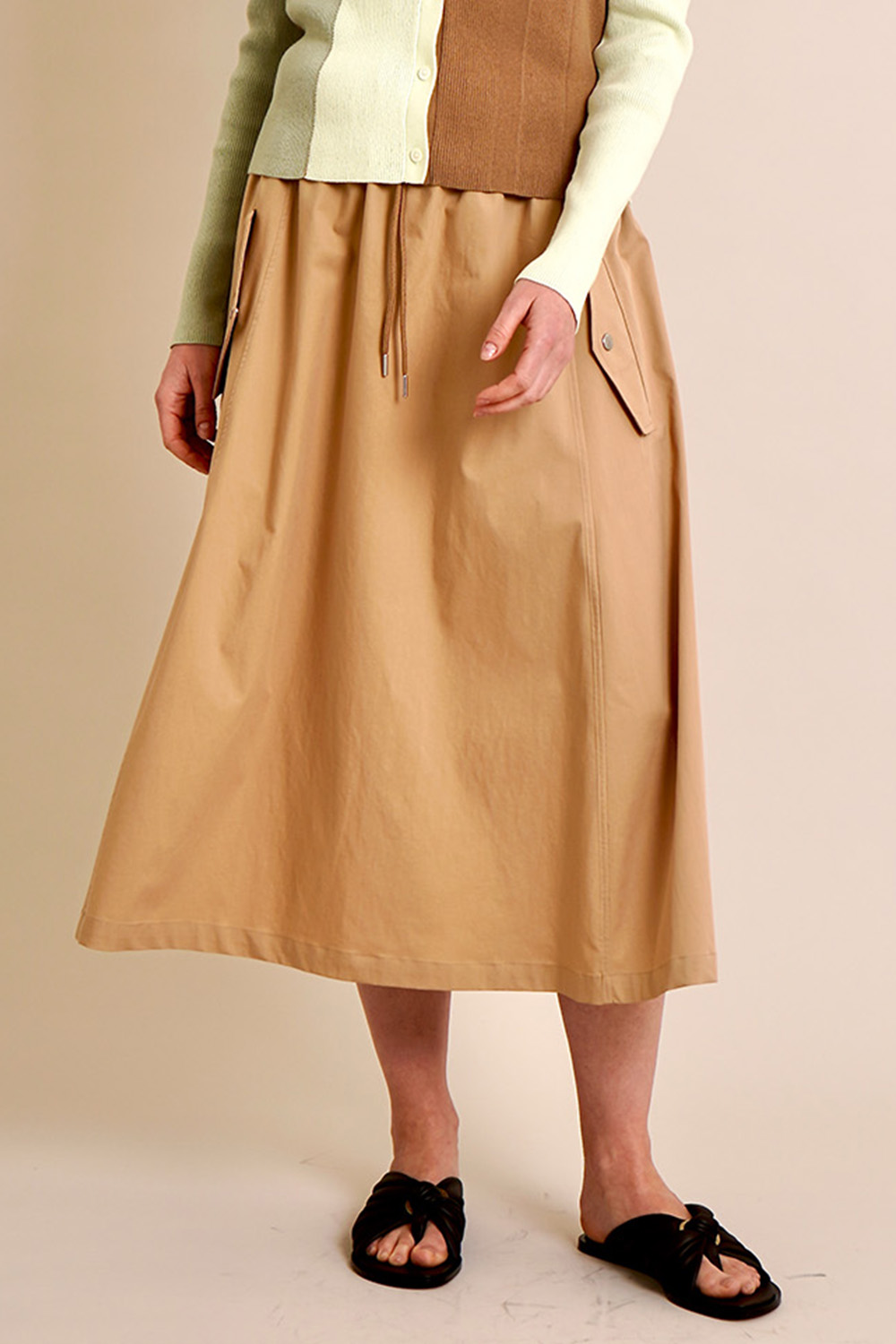 PAUL SMITH Flared Flap Pocket Skirt