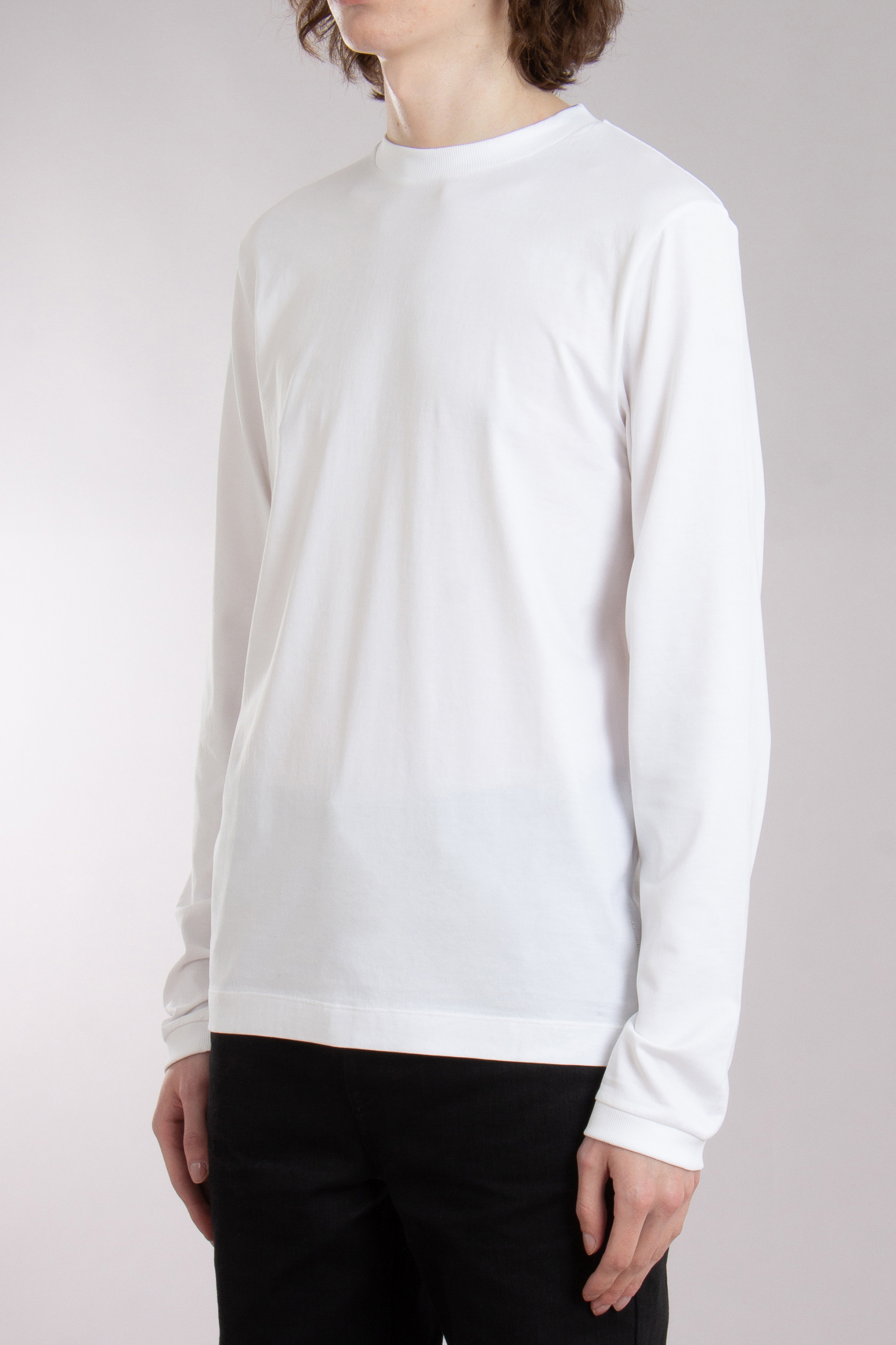 TRUSTED HANDWORK Supima Cotton Jersey Long Sleeve T-Shirt TRUSTED HANDWORK Supima Cotton Jersey Long Sleeve T-Shirt