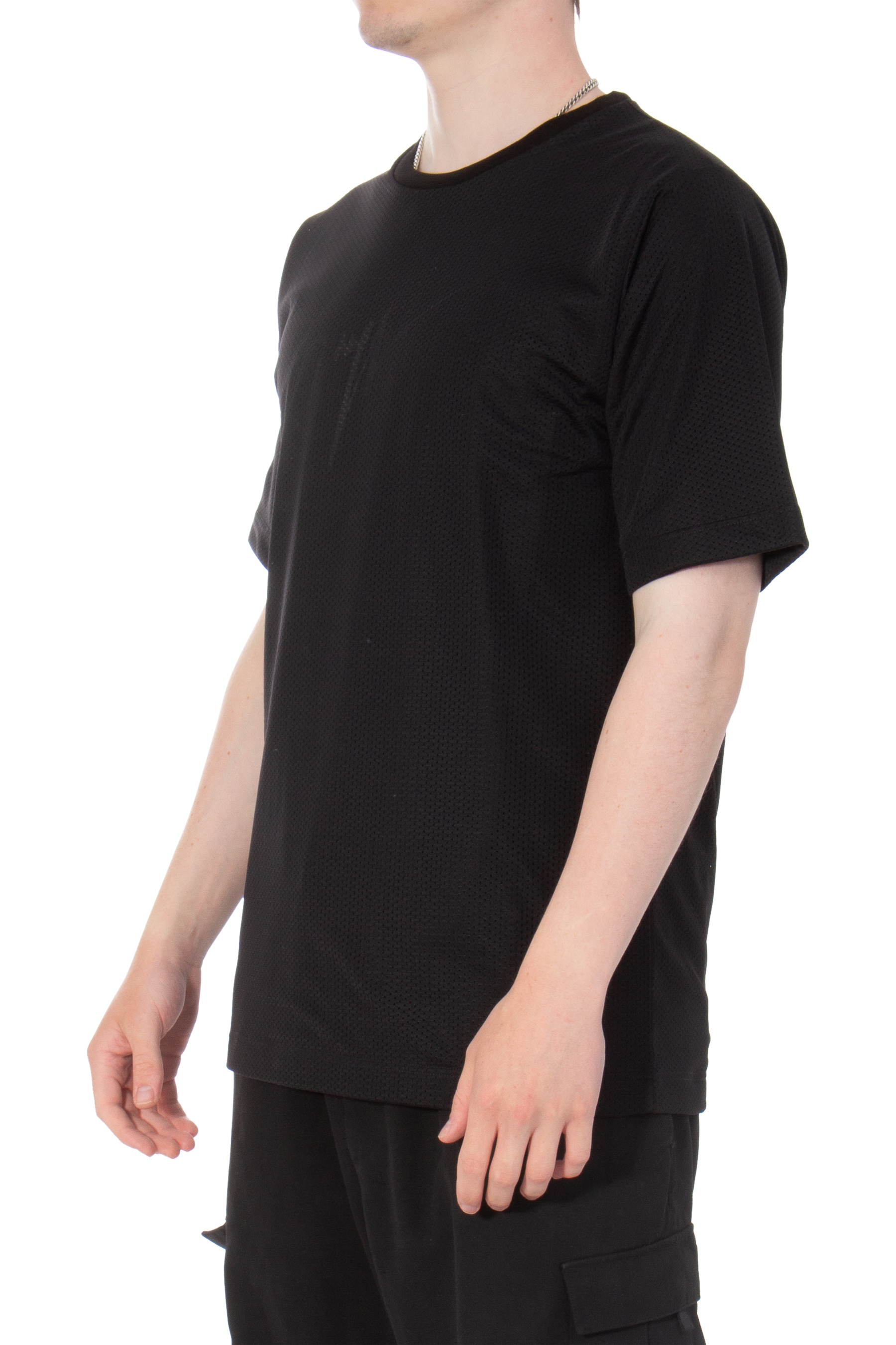GIUSEPPE ZANOTTI Layered Mesh T-Shirt GIUSEPPE ZANOTTI Layered Mesh T-Shirt