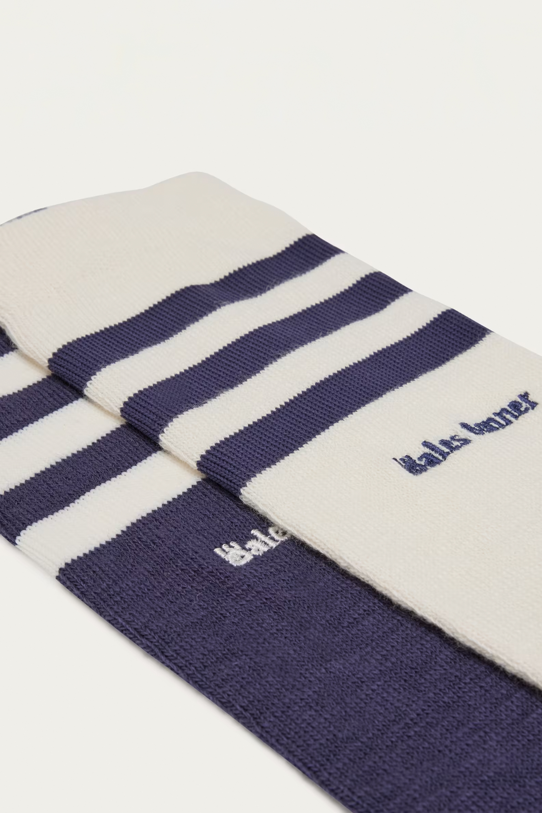 ADIDAS X Wales Bonner 2-Pack Cotton Stretch Blend 3-Stripes Socks