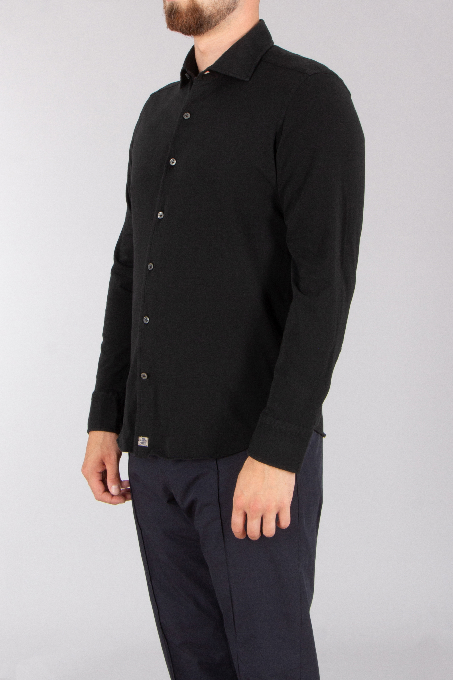 Hemd, Langarm, Kleid, Hemd, Mantel, Person