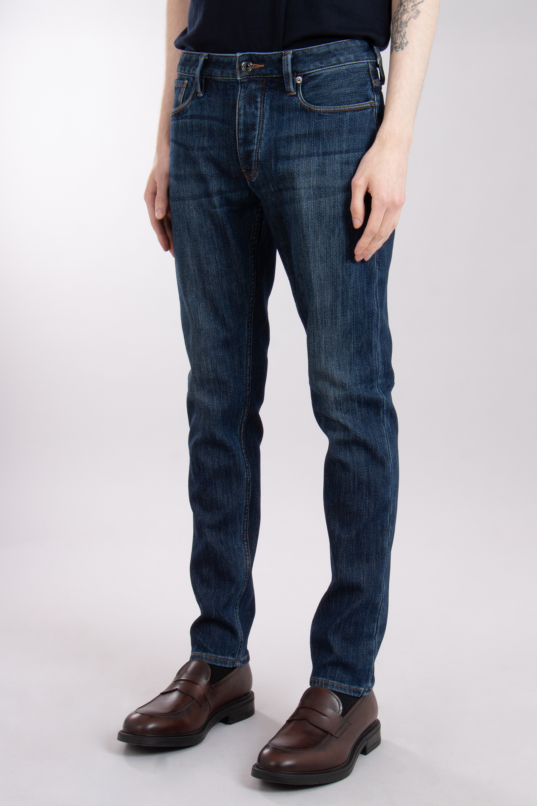 EMPORIO ARMANI Slim Fit Cotton Blend Stretch Denim Jeans J75 EMPORIO ARMANI Slim Fit Cotton Blend Stretch Denim Jeans J75