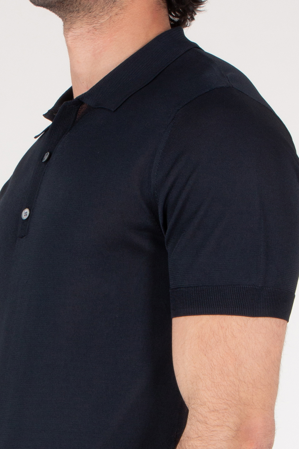 EMPORIO ARMANI Regular Fit Viscose Polo Shirt