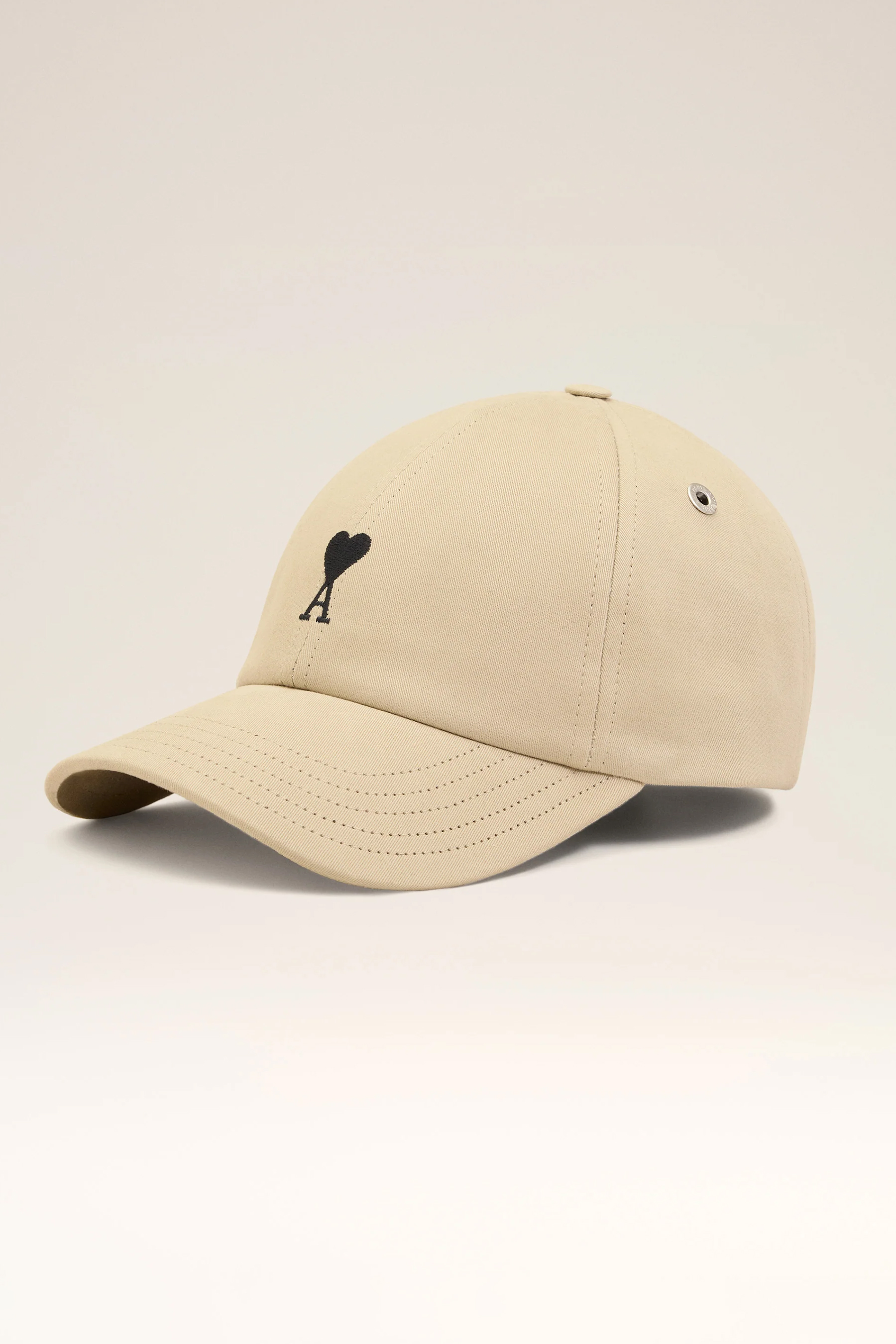 AMI PARIS Ami De Coeur Cotton Gabardine Cap Baseball-Kappe, Kappe, Kleidung, Hut