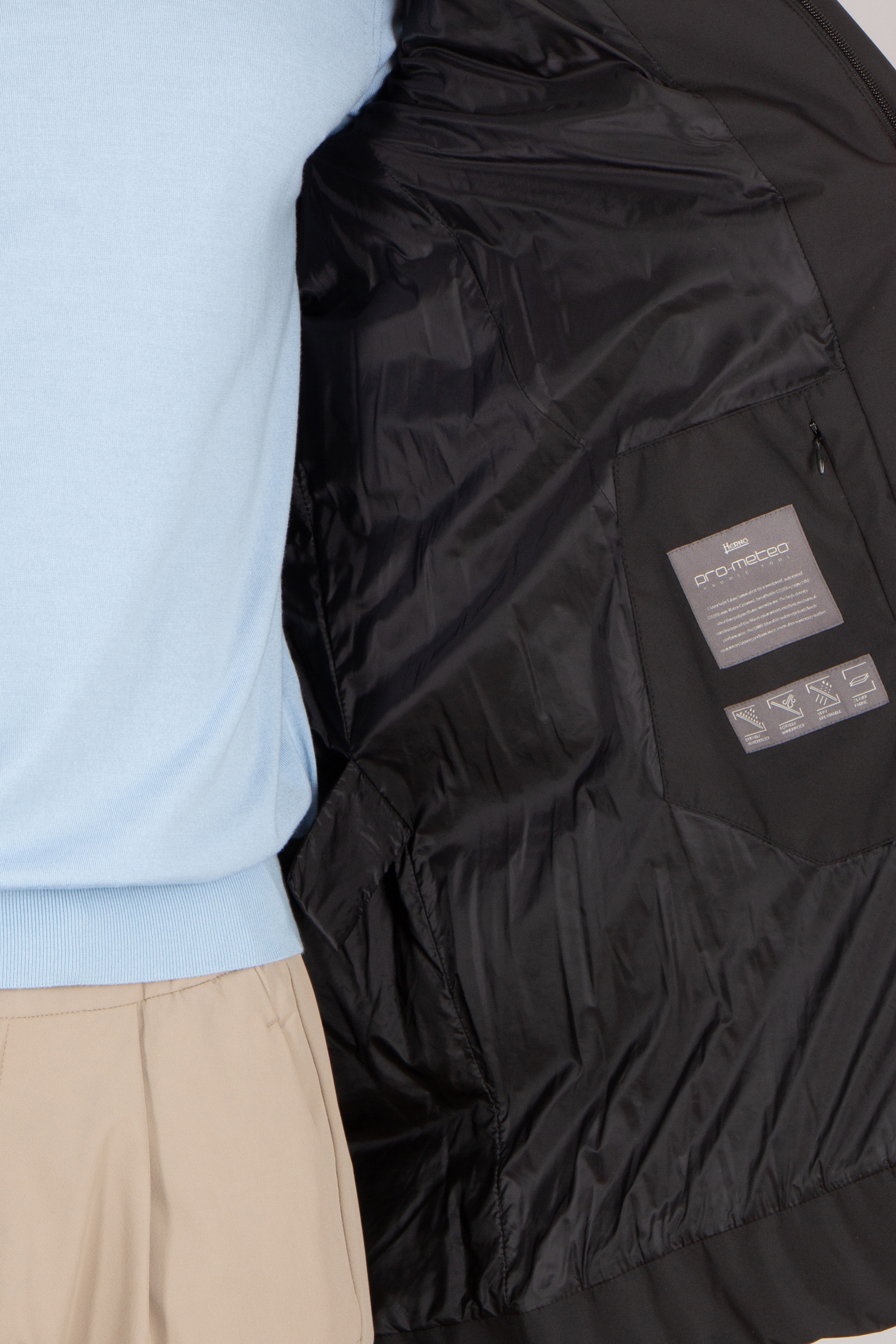 HERNO Regular Fit Pro Meteo Down Half Coat Bekleidung, Mantel, Weste, Jacke, Rettungsweste